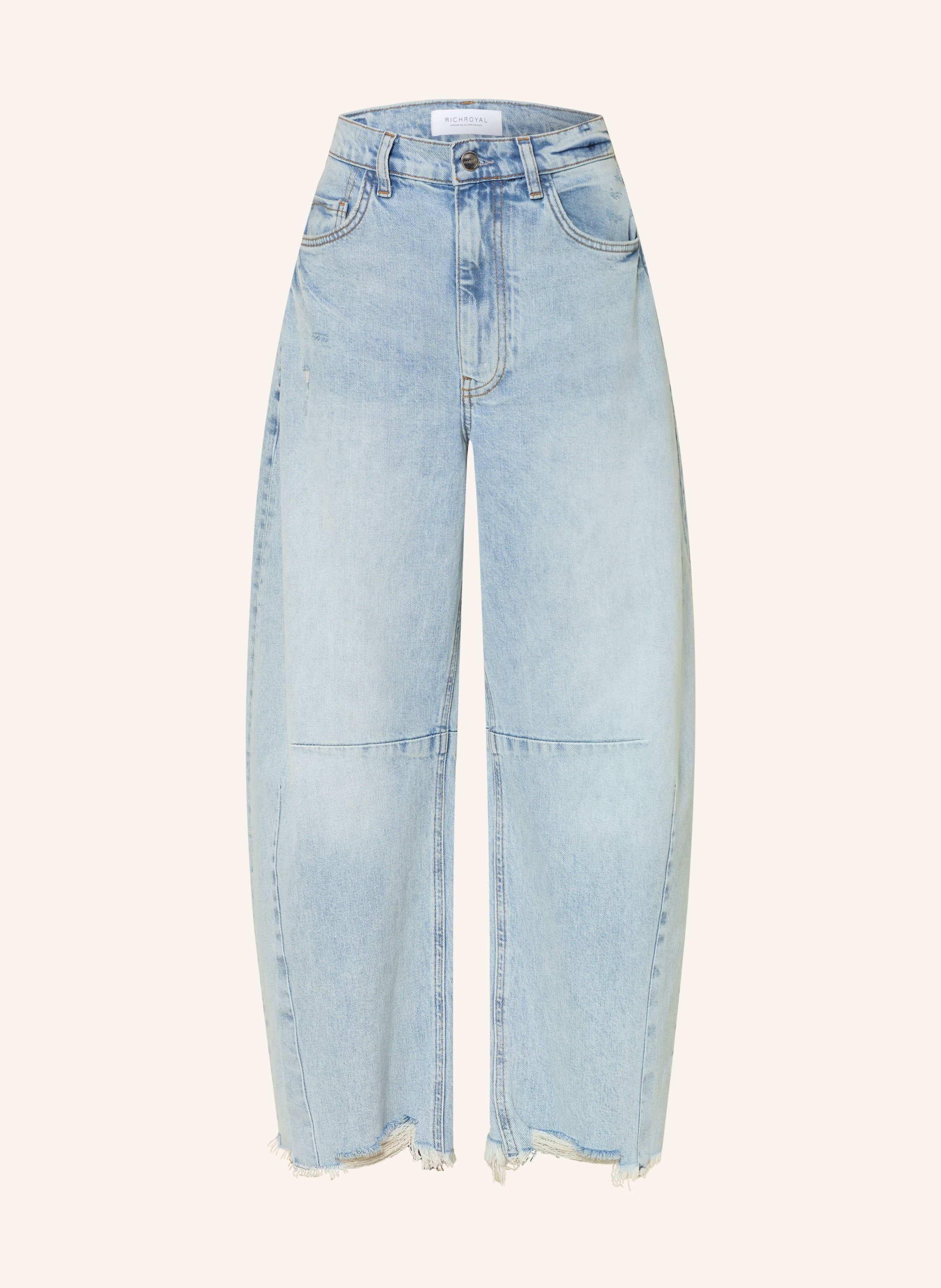 Rich & Royal Barrel Jeans blau