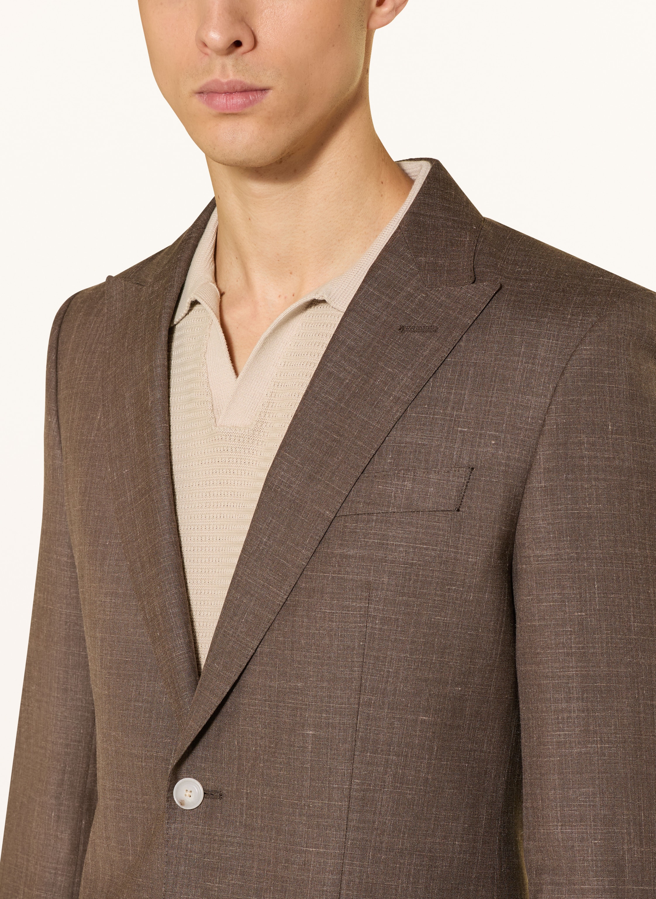 Thumbnail - Boss Sakko Huge Slim Fit braun