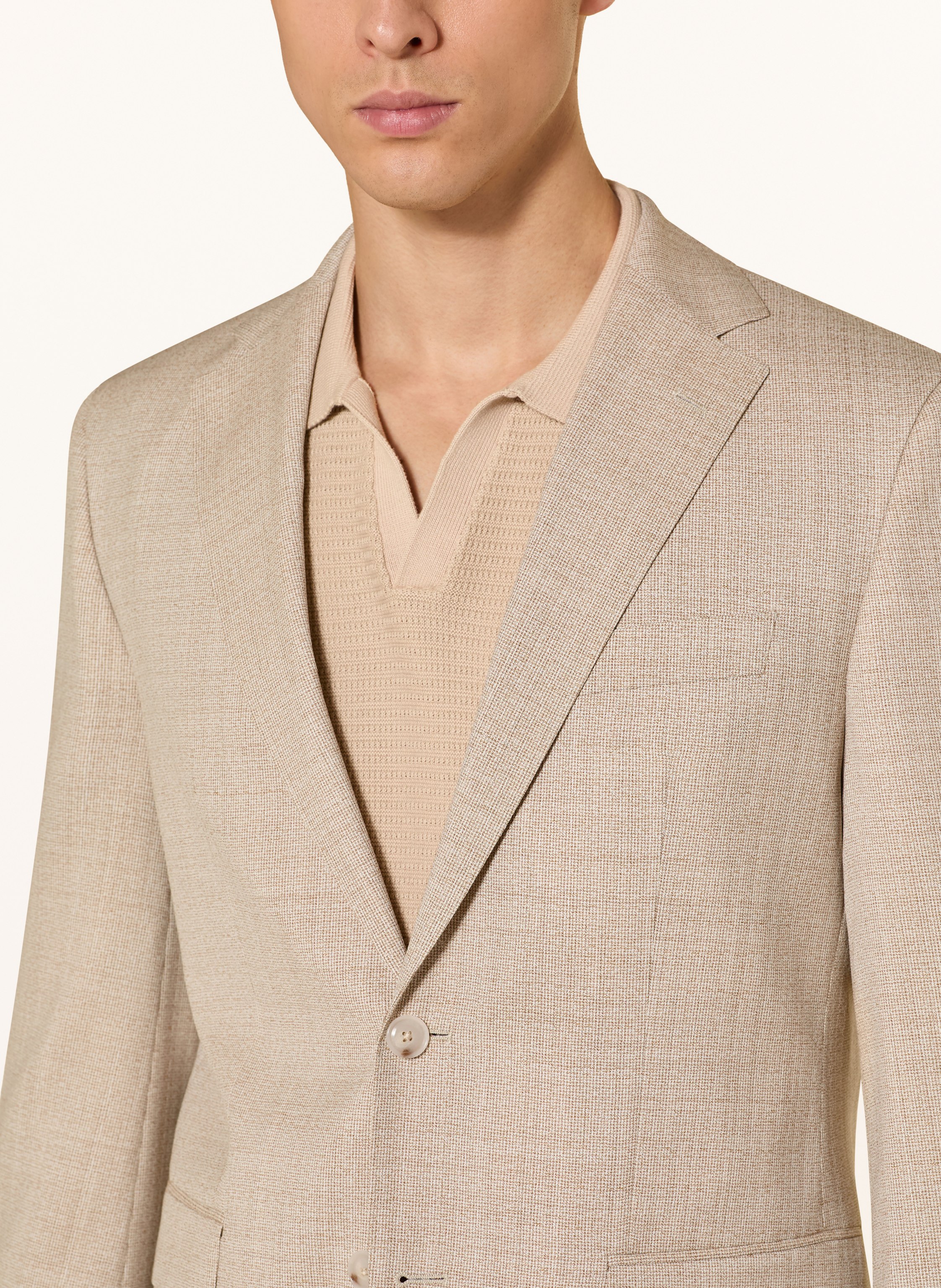 Thumbnail - Boss Anzugsakko Jeckson Regular Fit beige