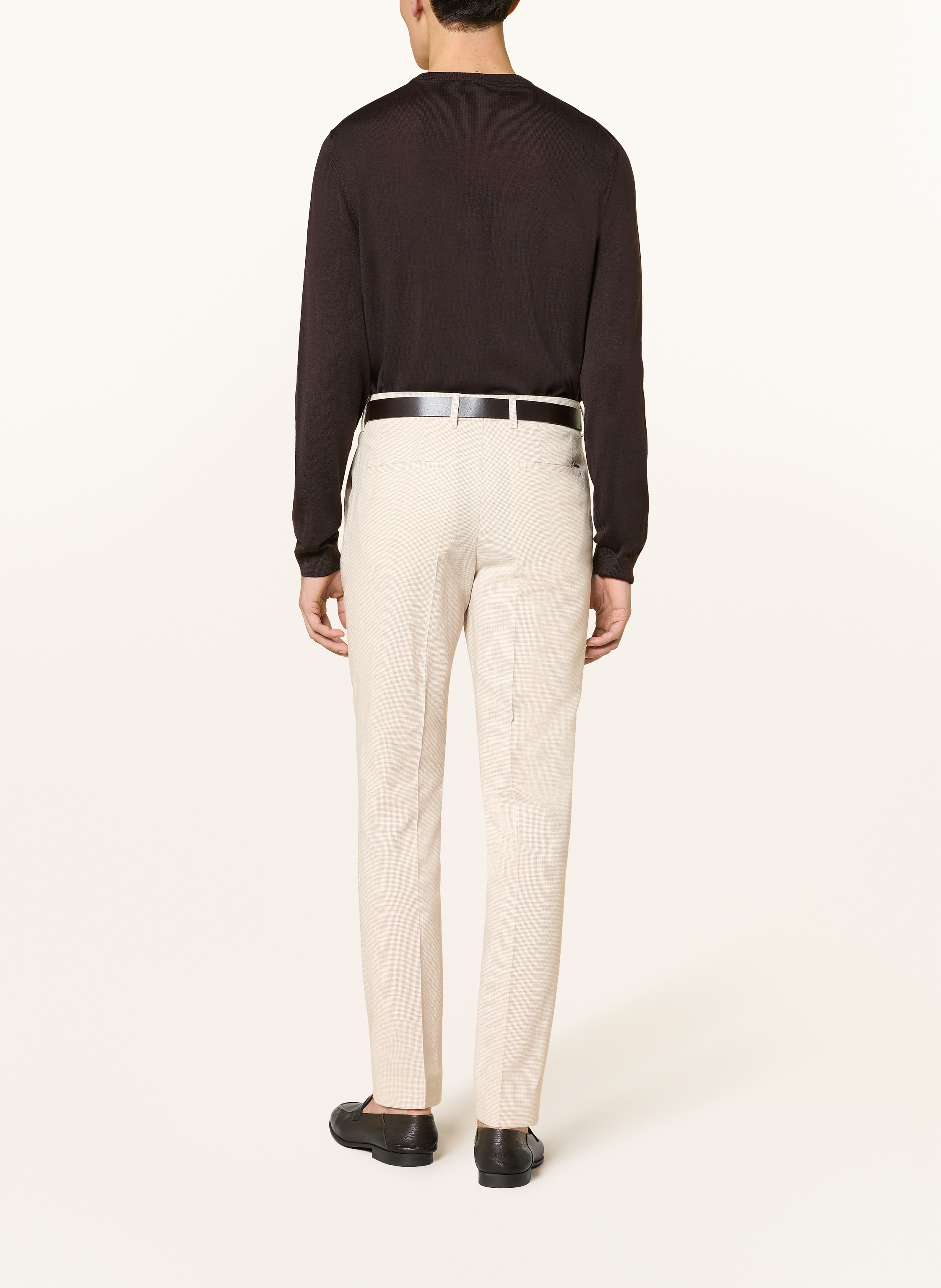 Thumbnail - Boss Anzughose Genius Slim Fit beige