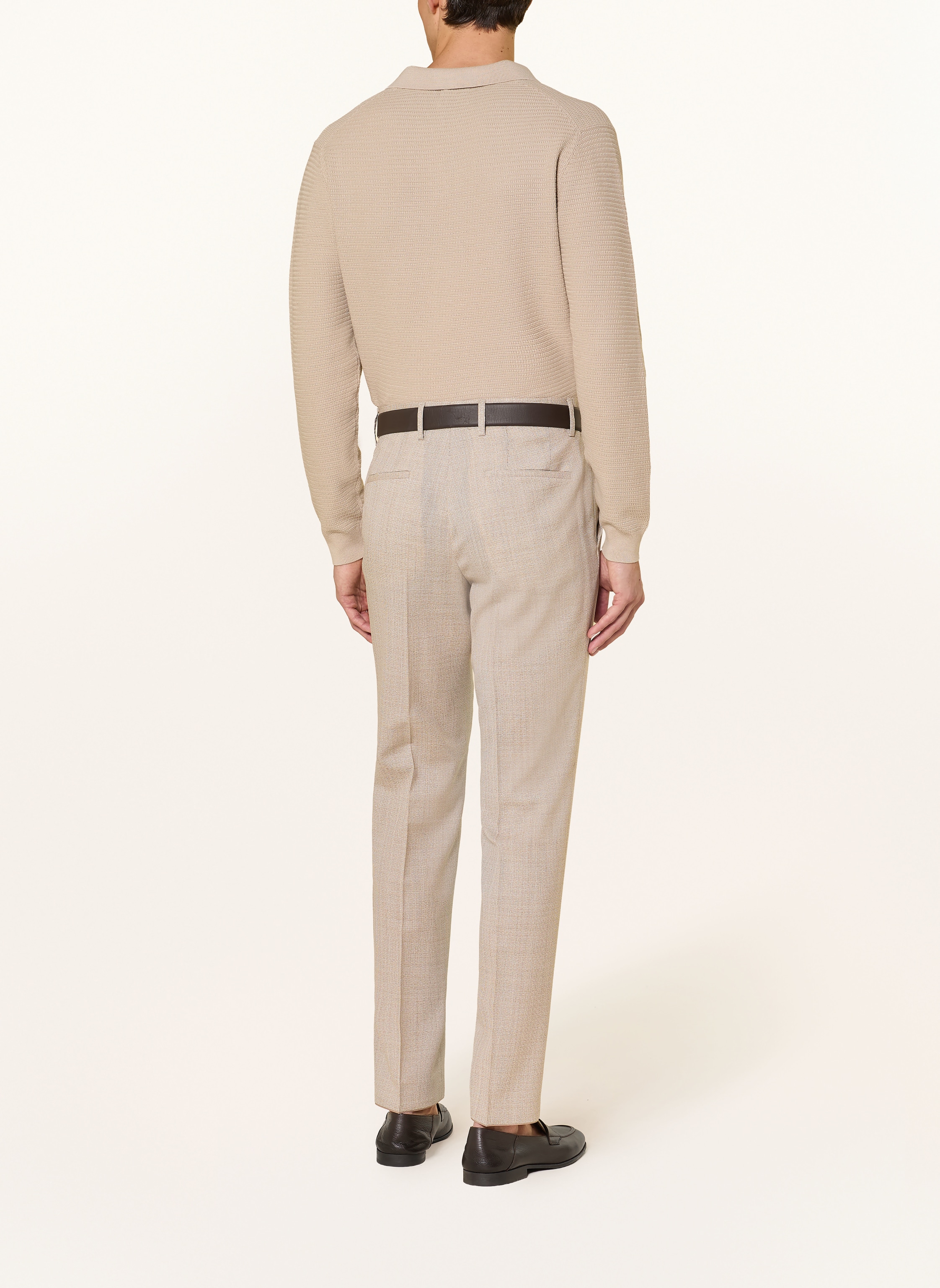 Thumbnail - Boss Anzughose Lenon Regular Fit beige