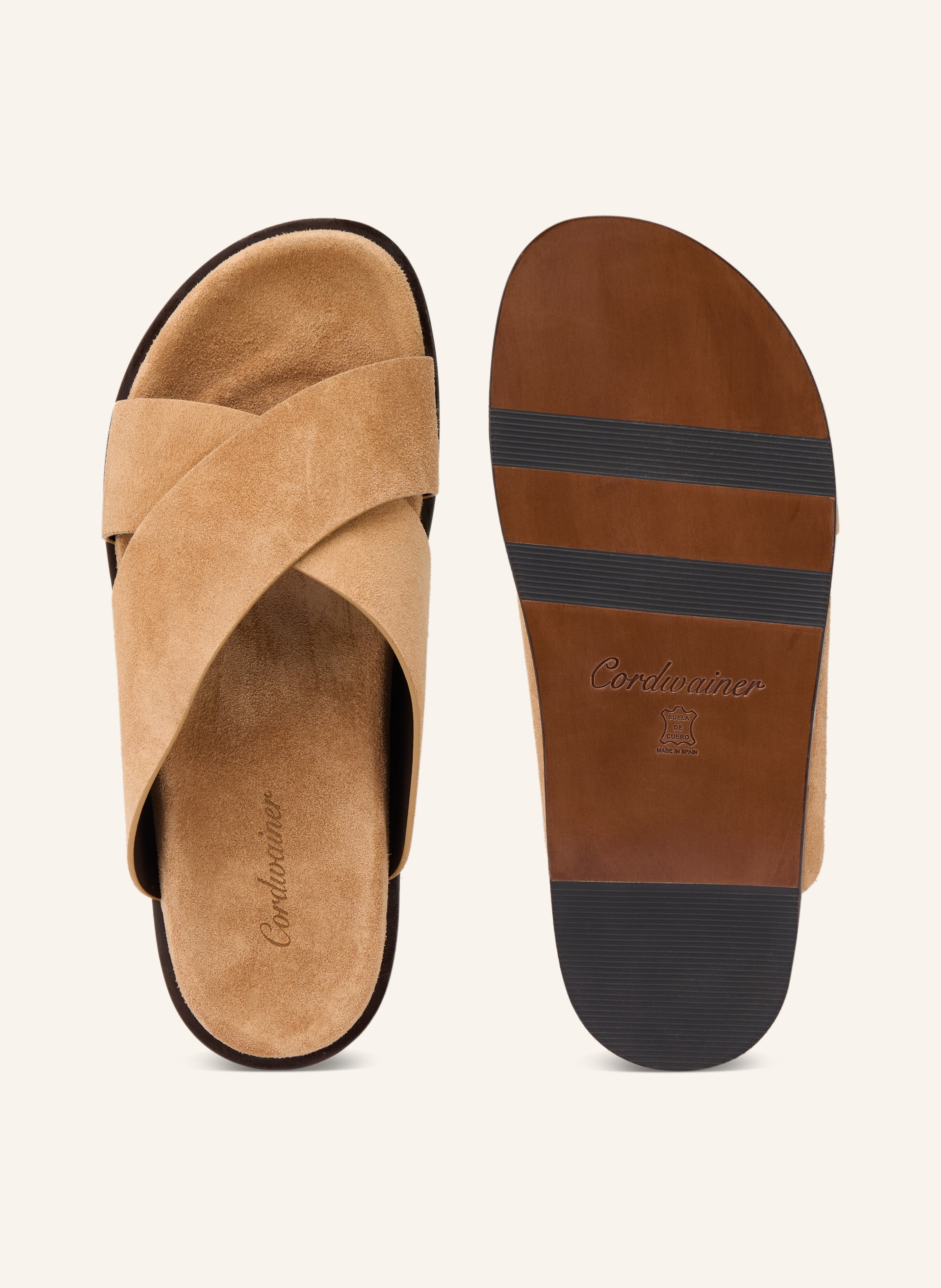 Thumbnail - Cordwainer Pantoletten beige