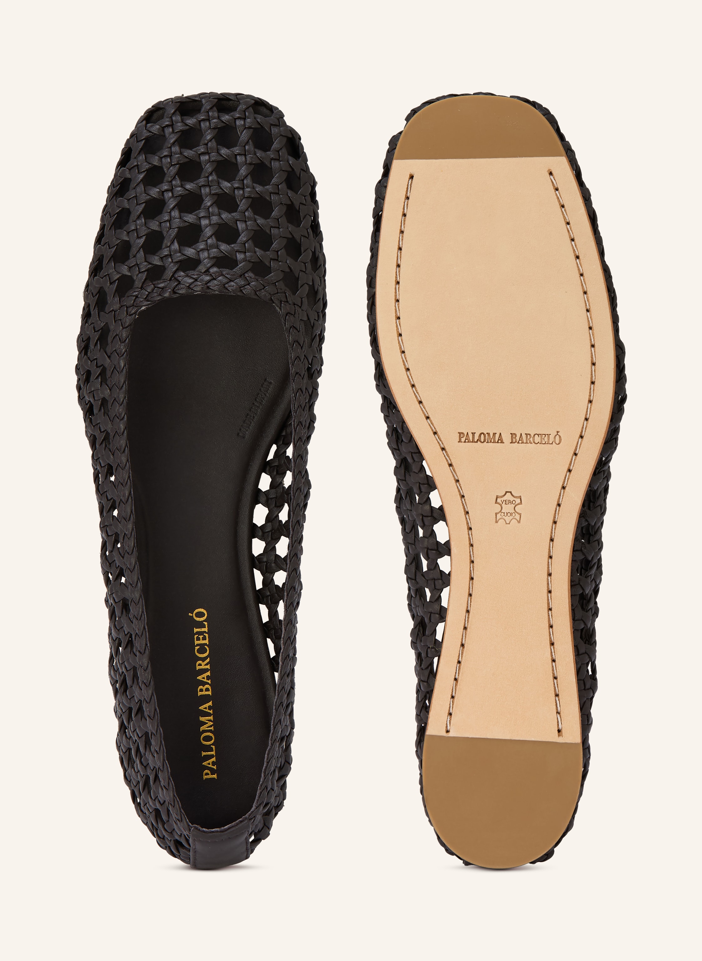 Thumbnail - Paloma Barceló Ballerina braun