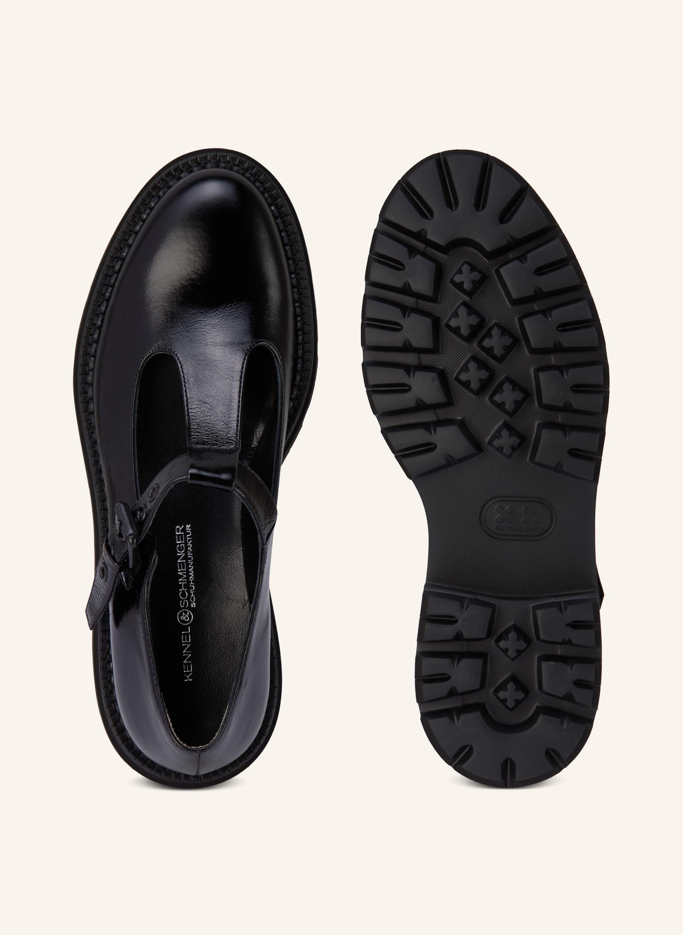 Thumbnail - Kennel & Schmenger Plateau-Loafer Jacy schwarz