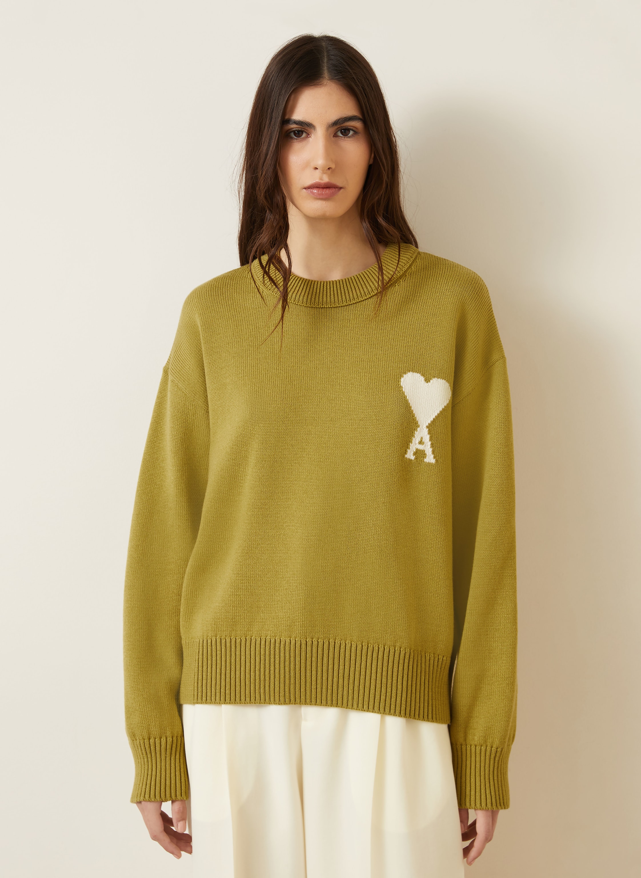 Thumbnail - Ami Paris Pullover gruen