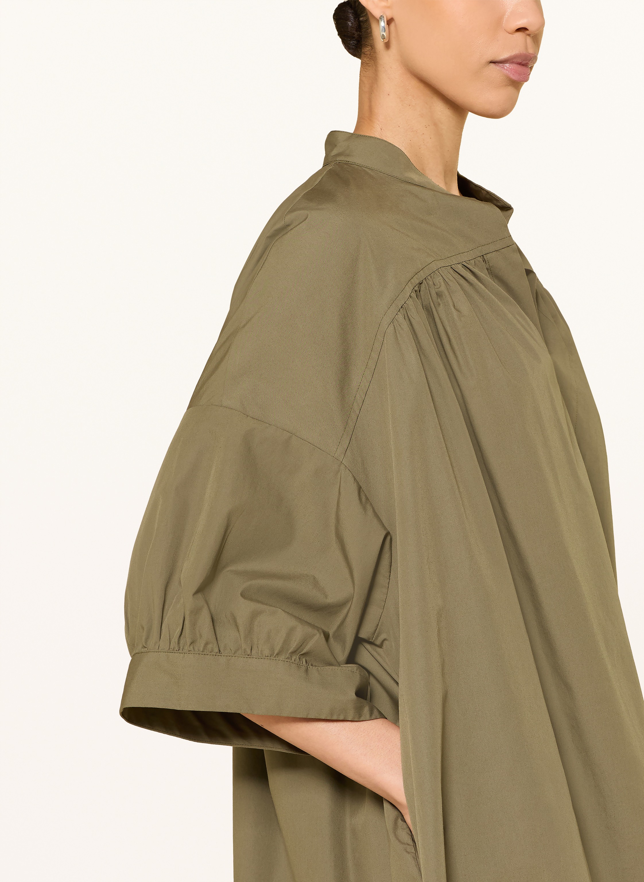 Thumbnail - Robert Friedman Oversized-Kleid Mit 3/4-Arm gruen