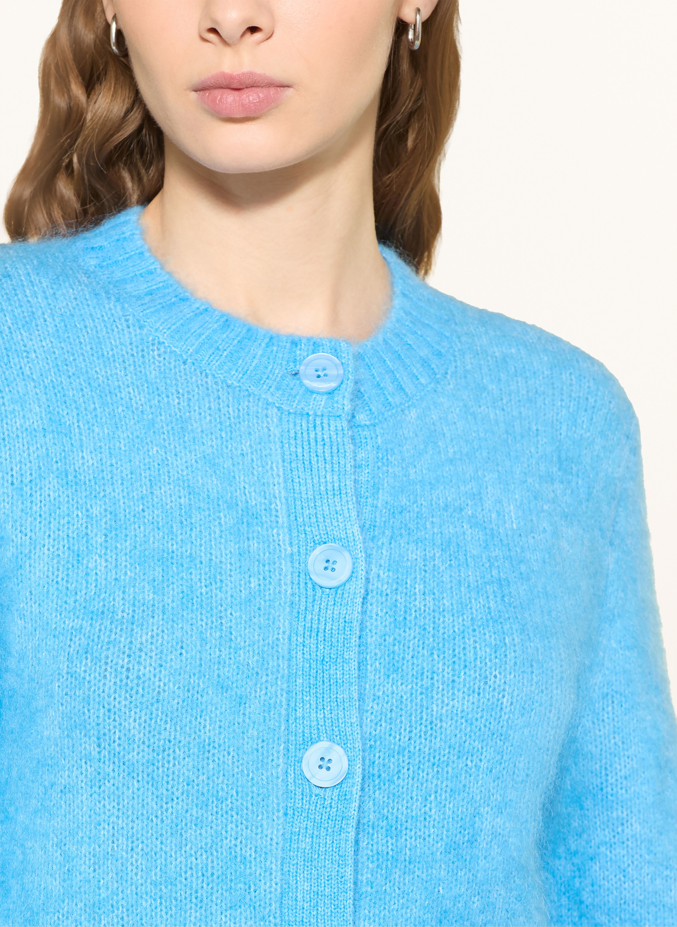 Thumbnail - Tiger Of Sweden Strickjacke Mit Mohair blau