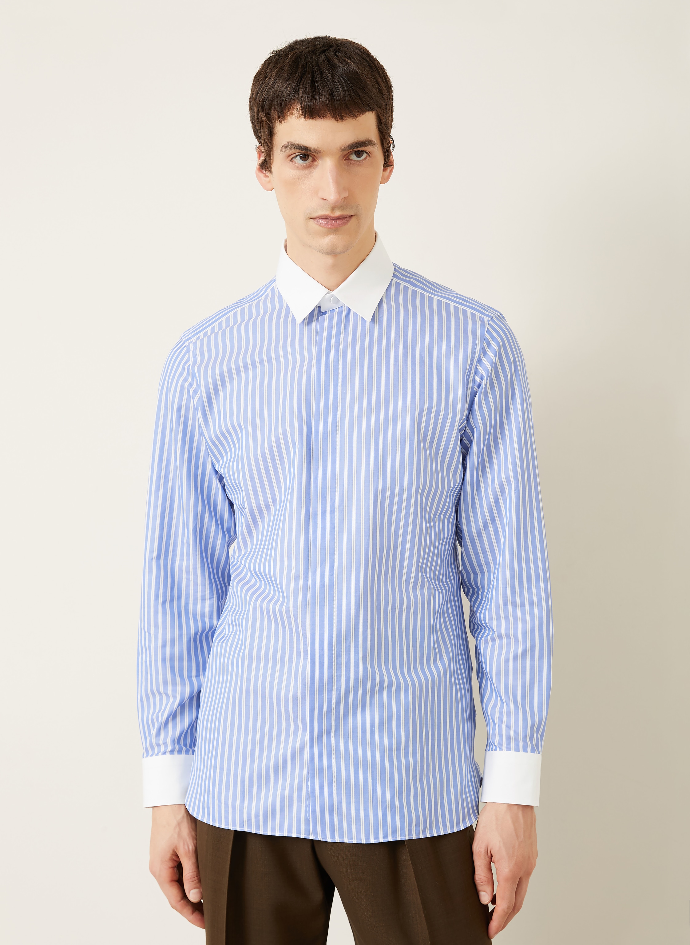 Thumbnail - Tom Ford Hemd Slim Fit blau