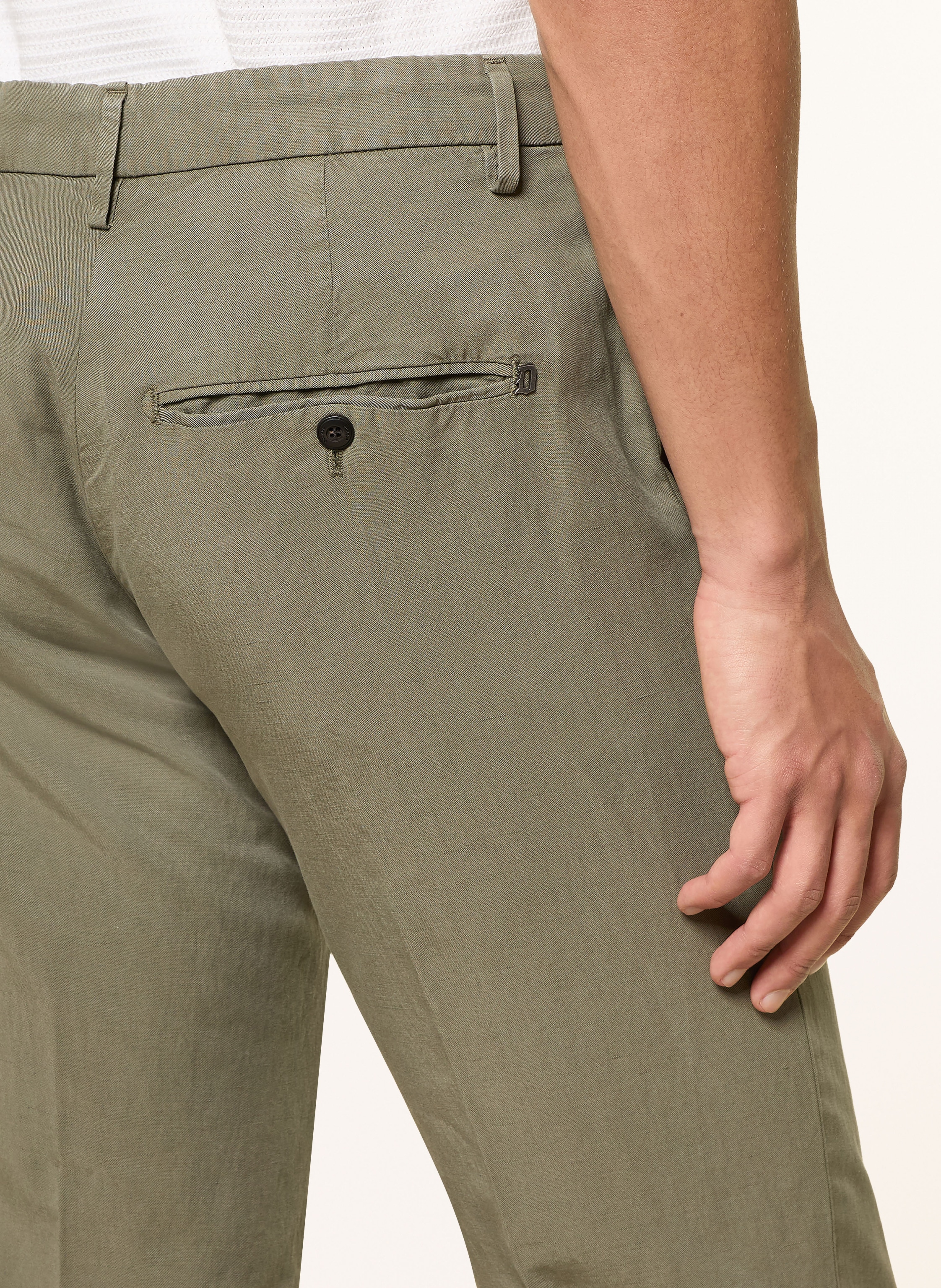 Thumbnail - Dondup Chino Gaubert Slim Fit gruen
