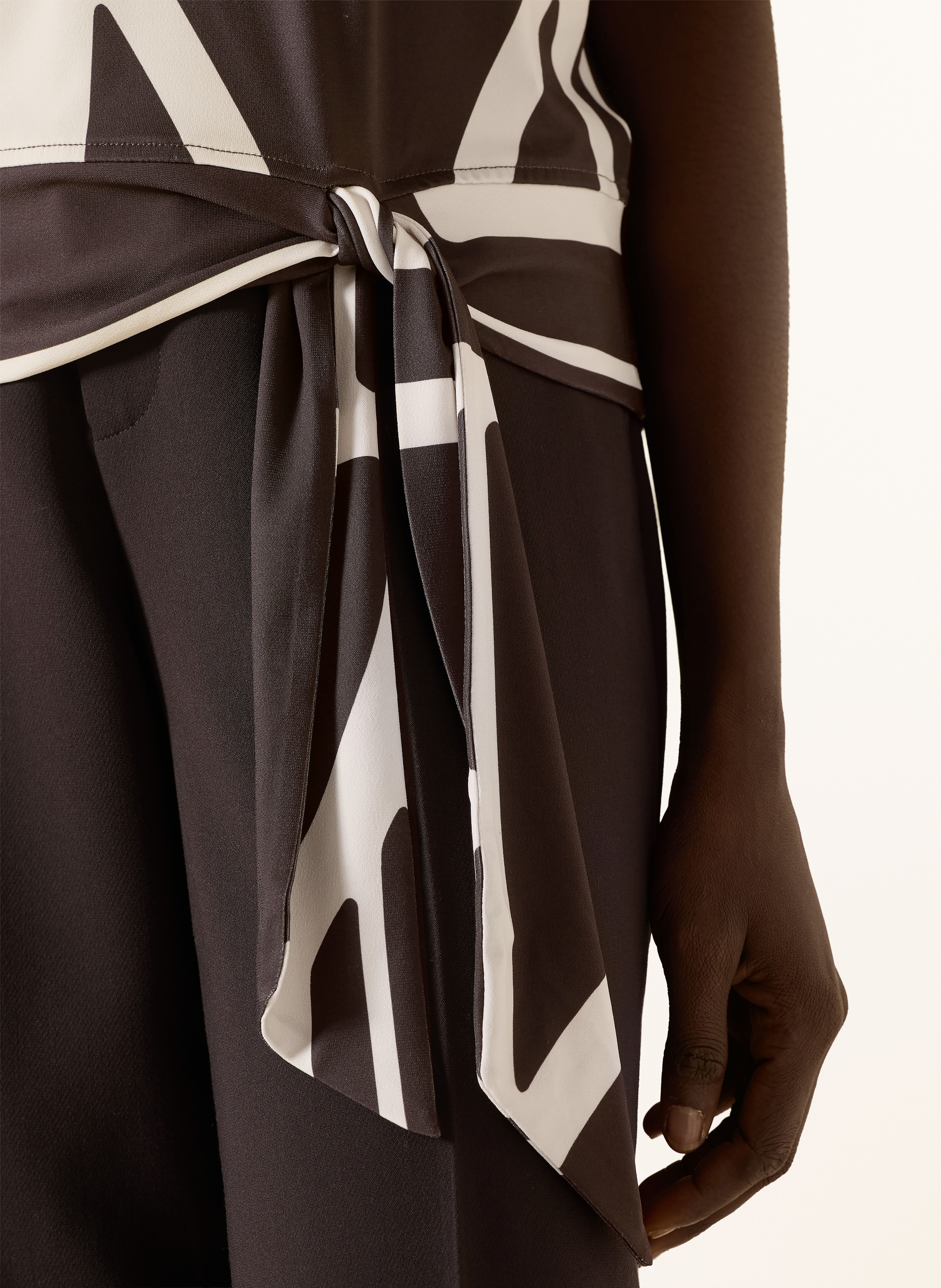 Thumbnail - Miss Lagotte Blusenshirt braun