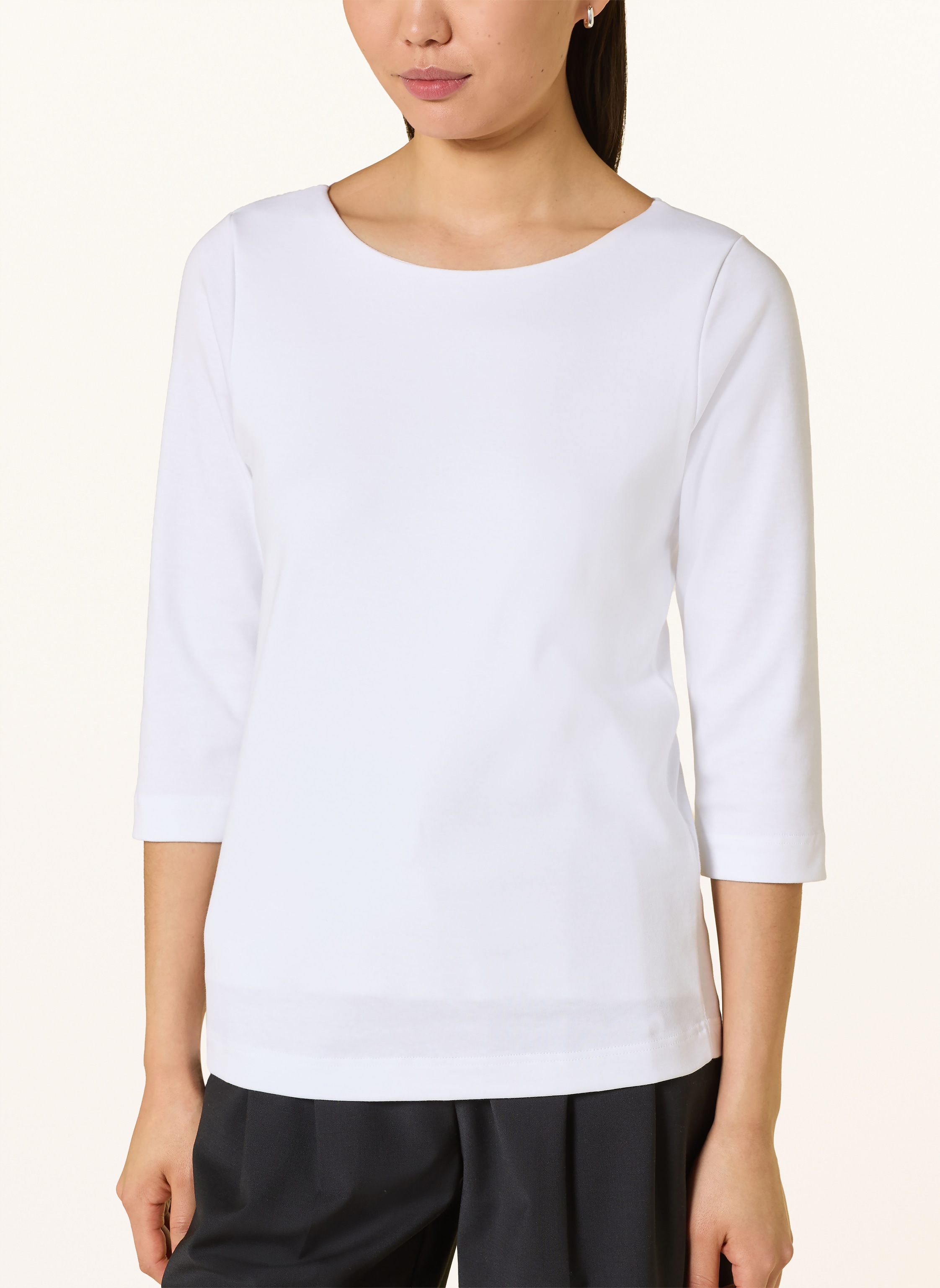 Thumbnail - Zaída Shirt Mit 3/4-Arm weiss