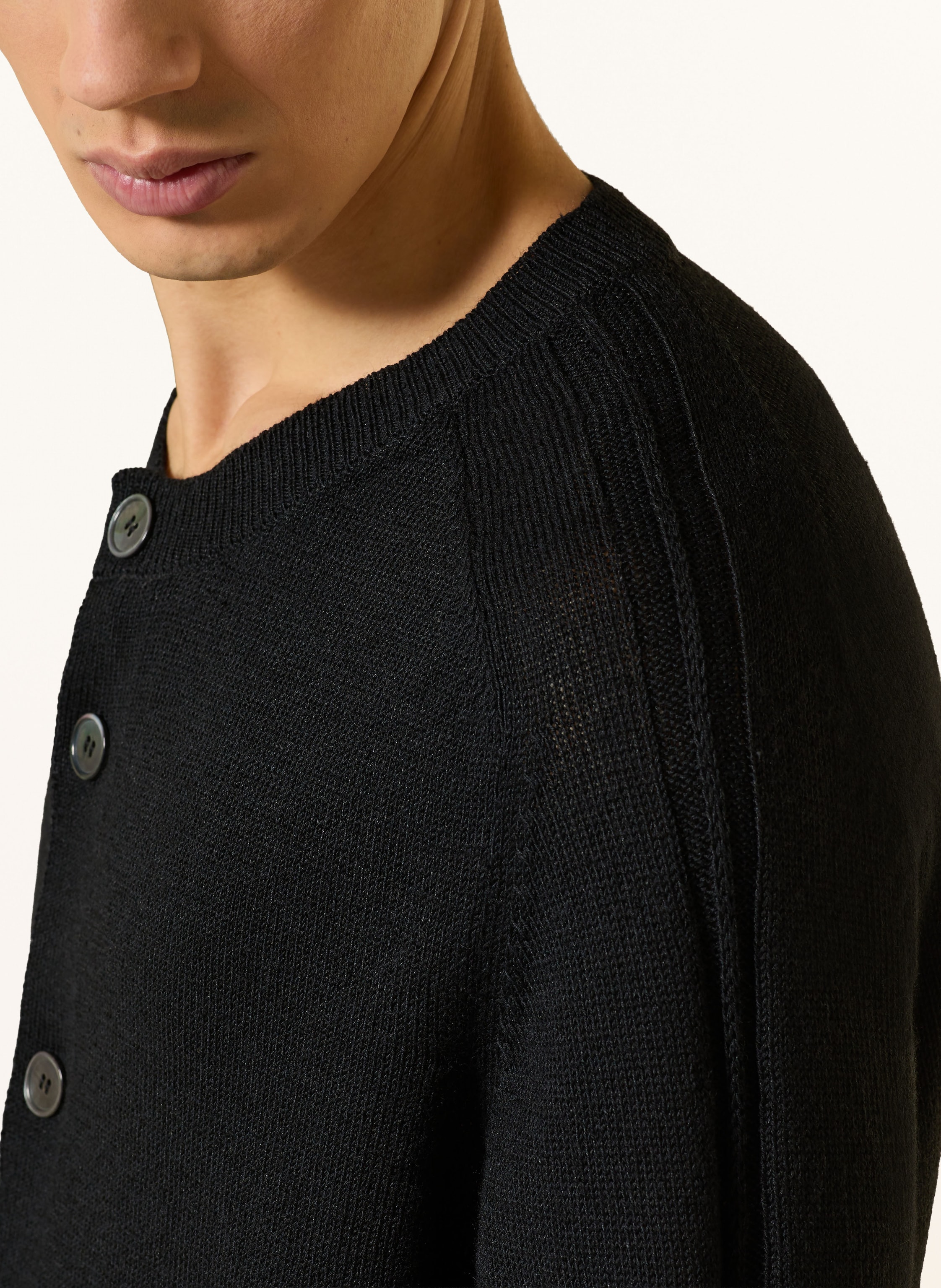 Thumbnail - Our Legacy Strickjacke schwarz