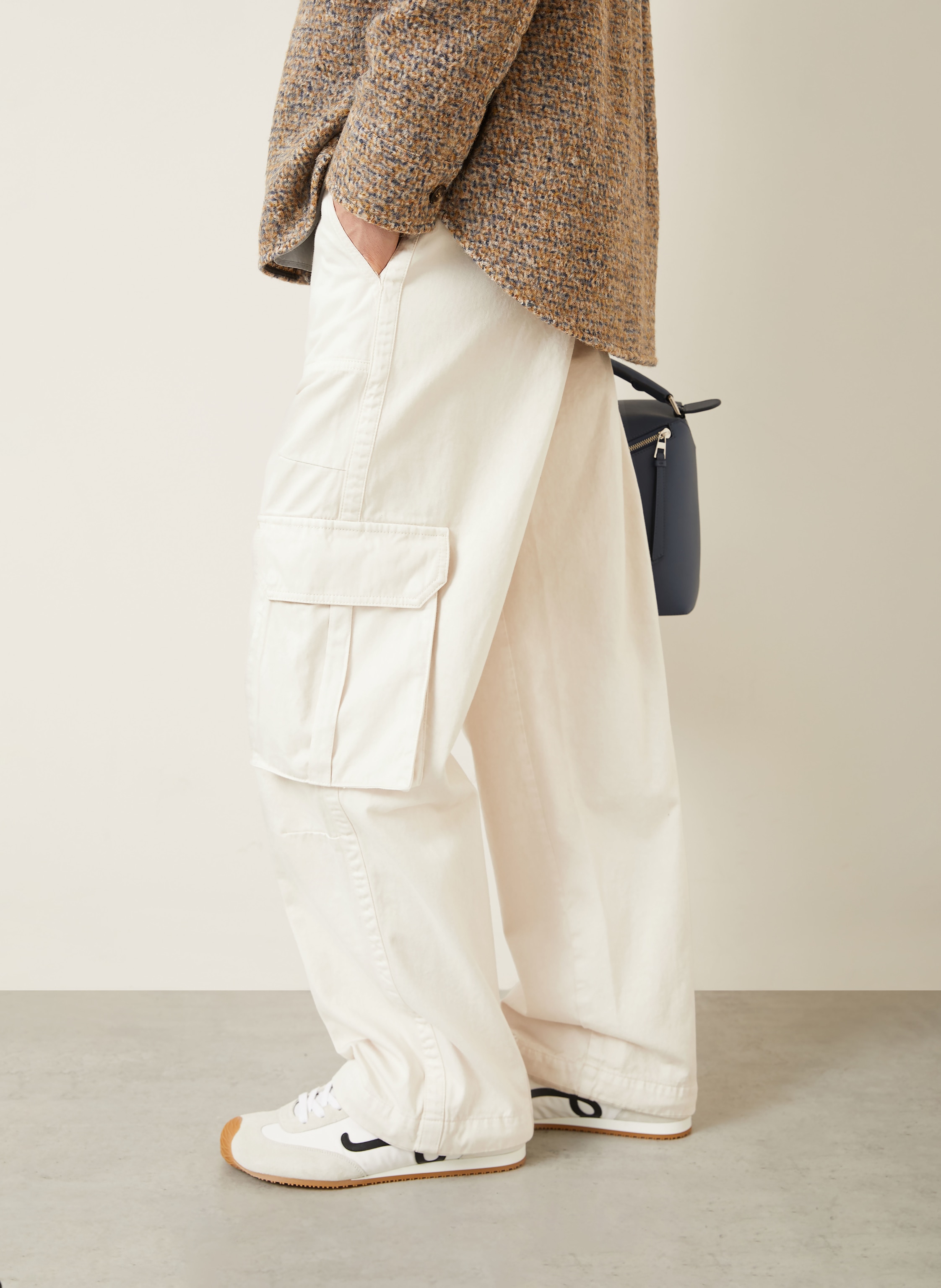 Thumbnail - Loewe Cargohose Regular Fit weiss