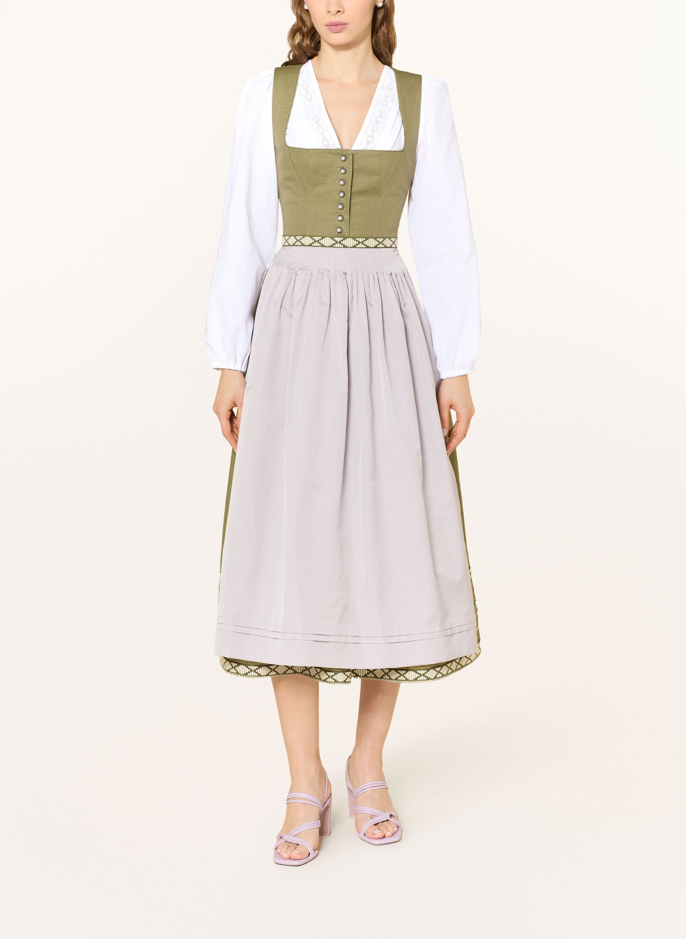 Thumbnail - Sportalm Dirndlbluse Nivin Mit Lochspitze weiss