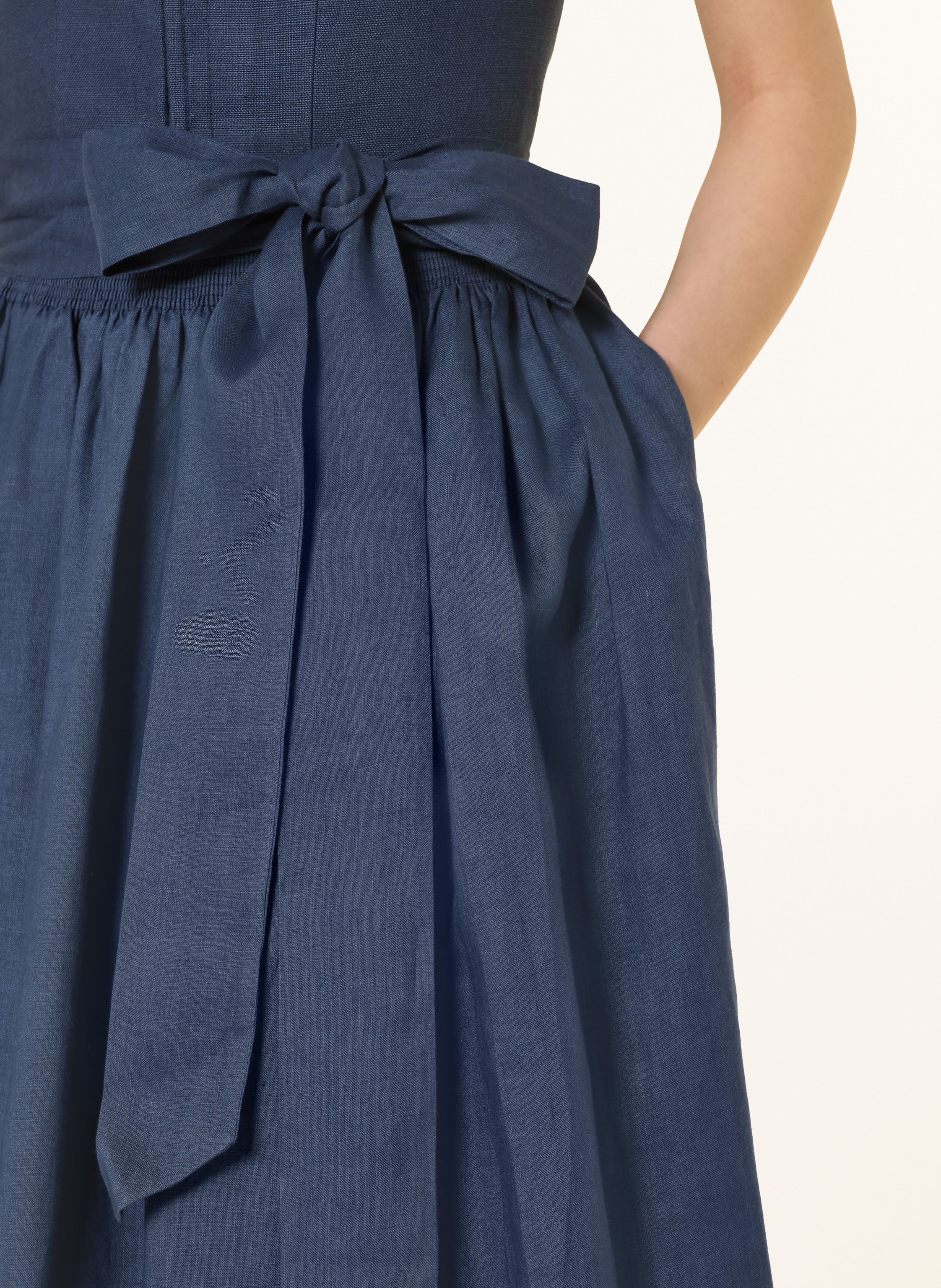 Thumbnail - Johann & Johanna Leinendirndl blau