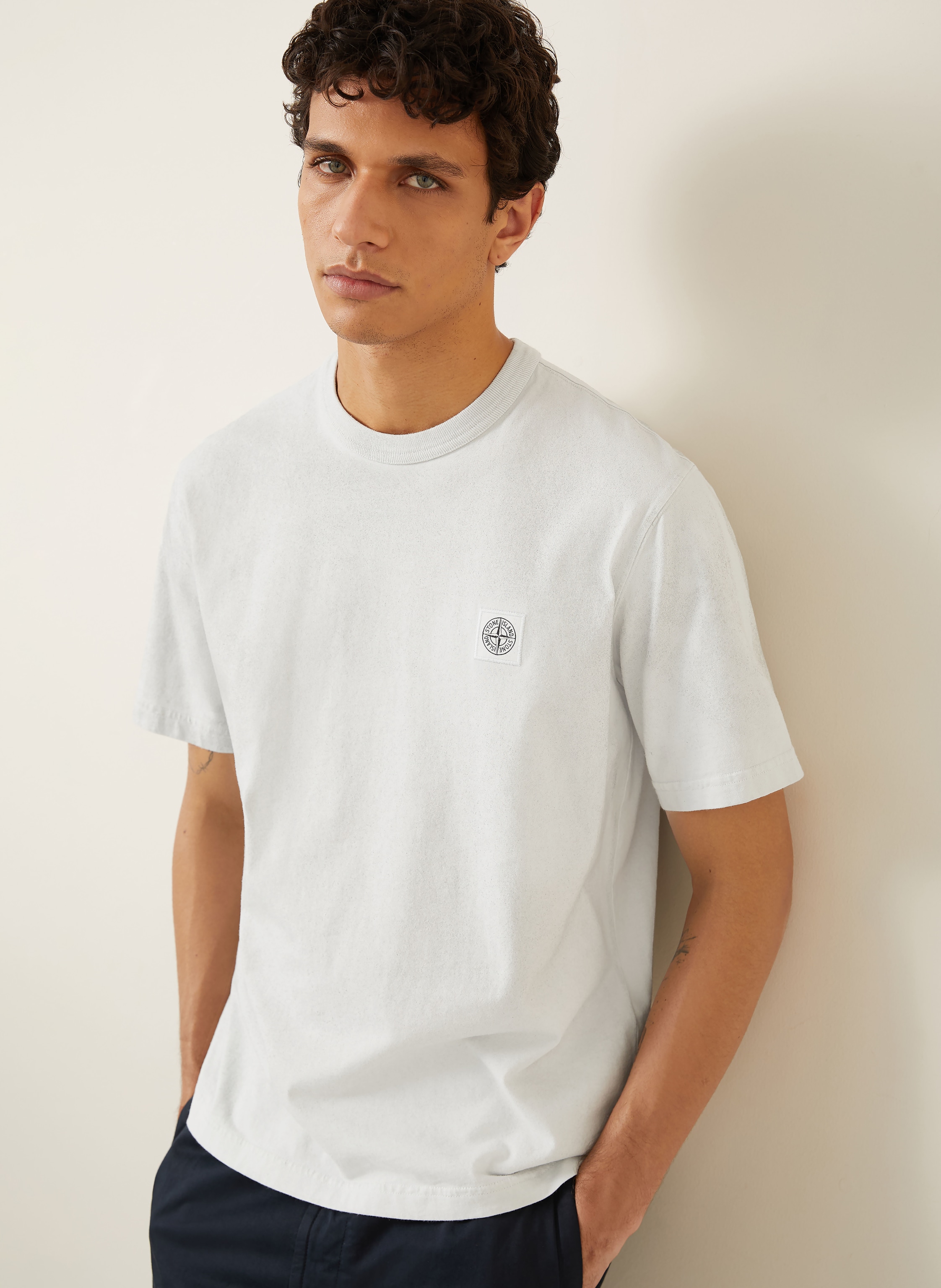 Thumbnail - Stone Island T-Shirt blau