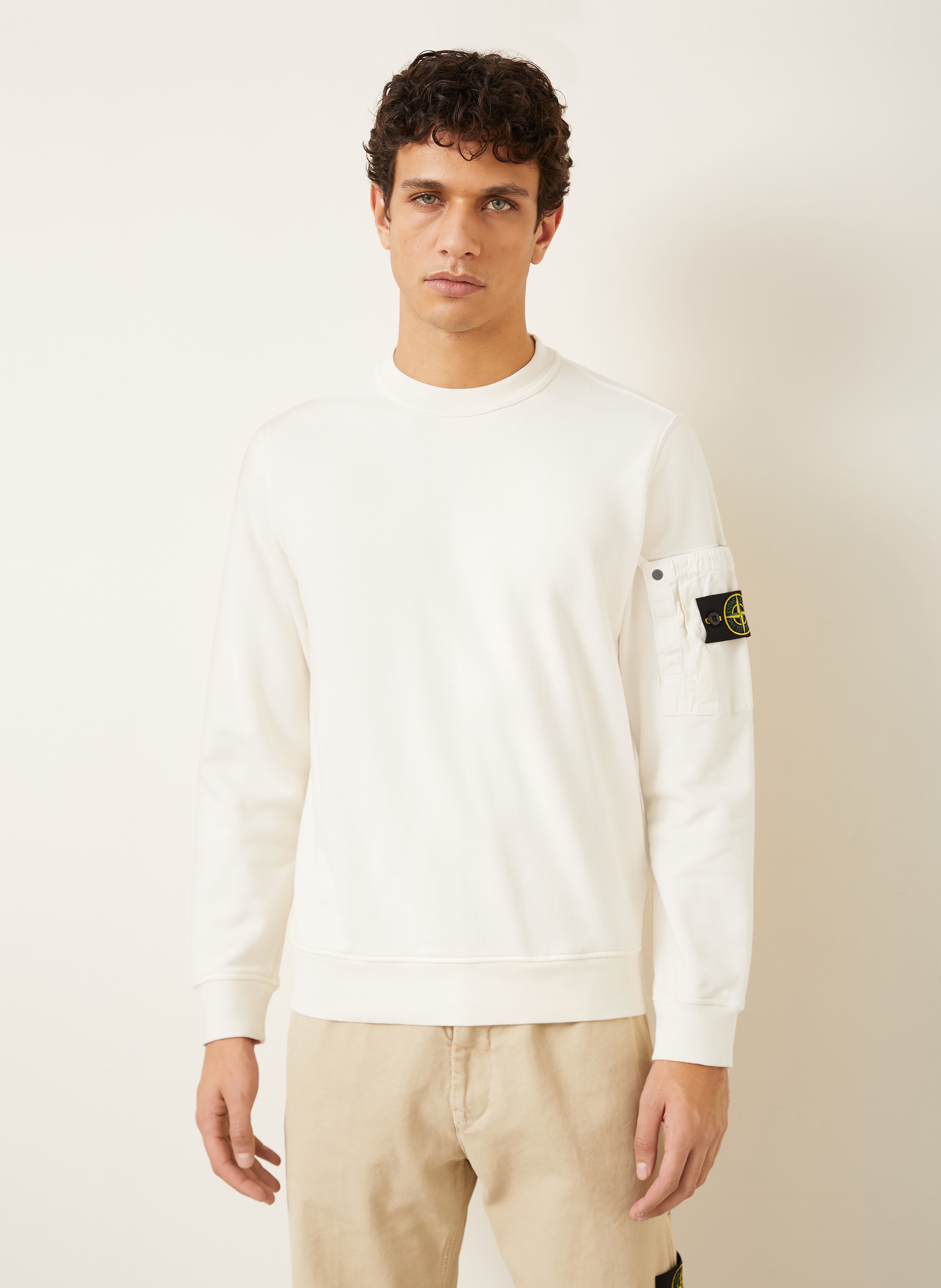 Thumbnail - Stone Island Sweatshirt beige