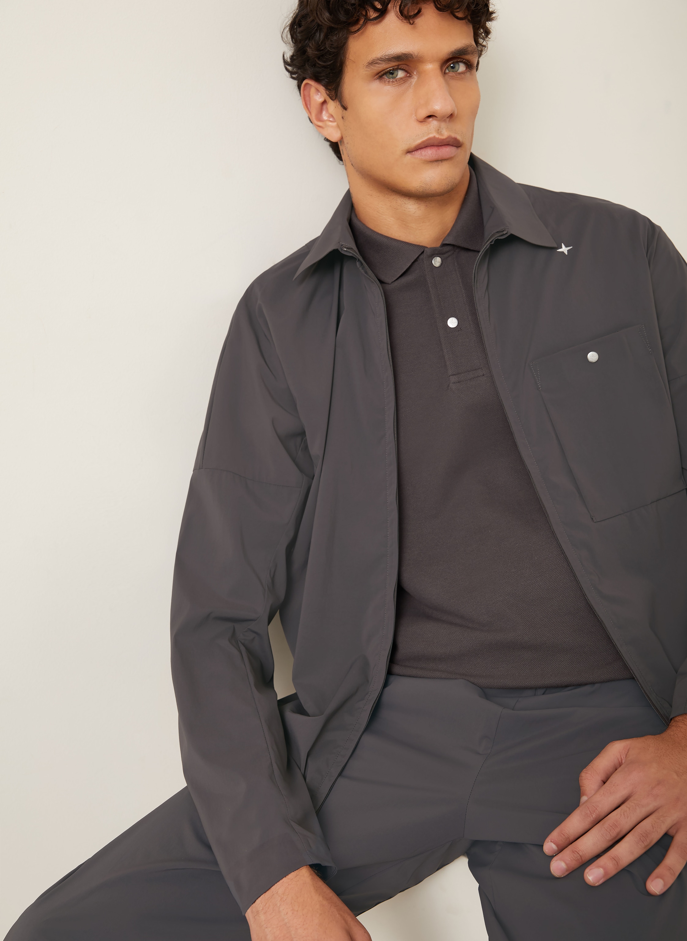 Thumbnail - Stone Island Overjacket Stellina grau