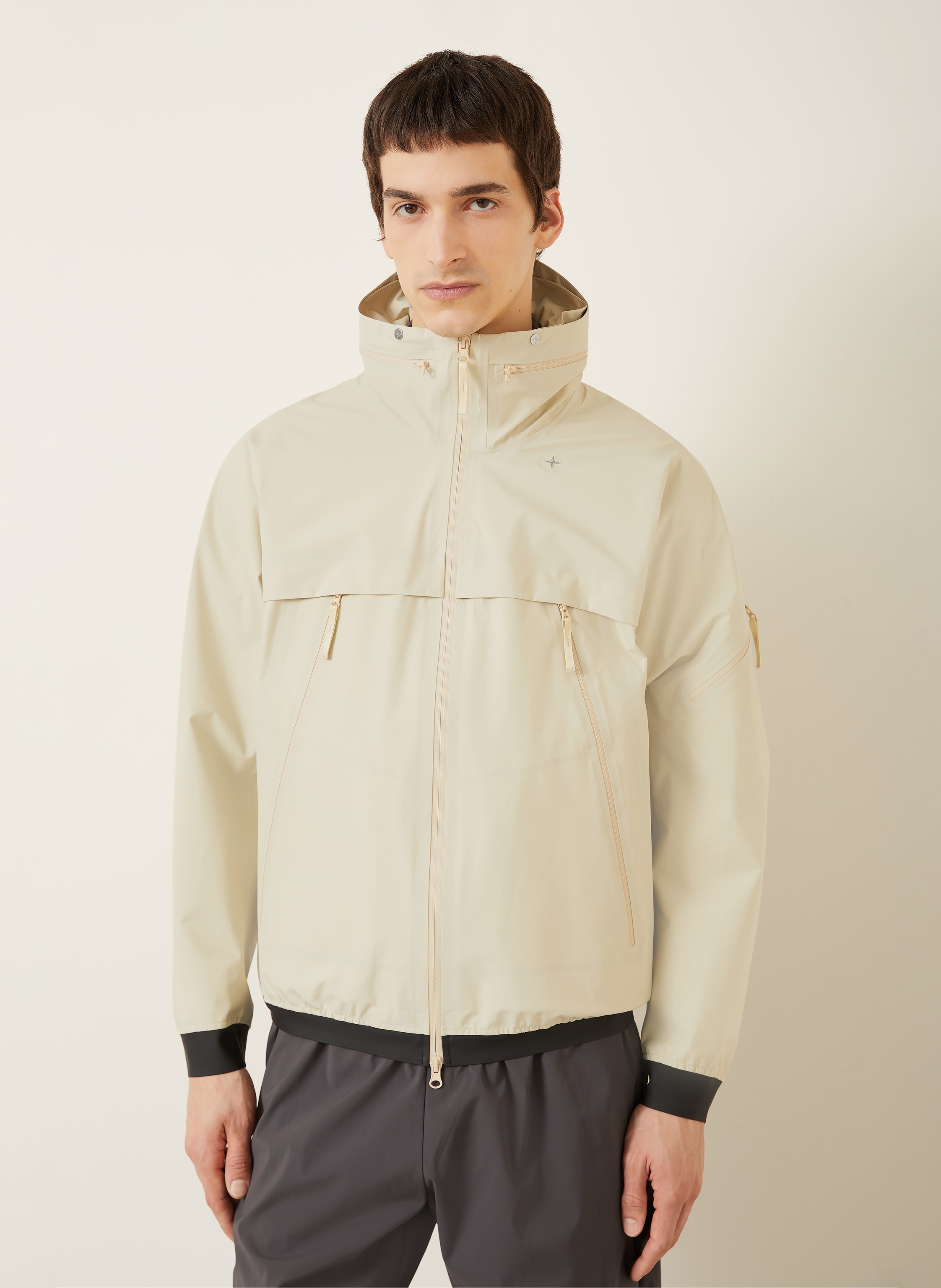 Thumbnail - Stone Island Funktionsjacke beige