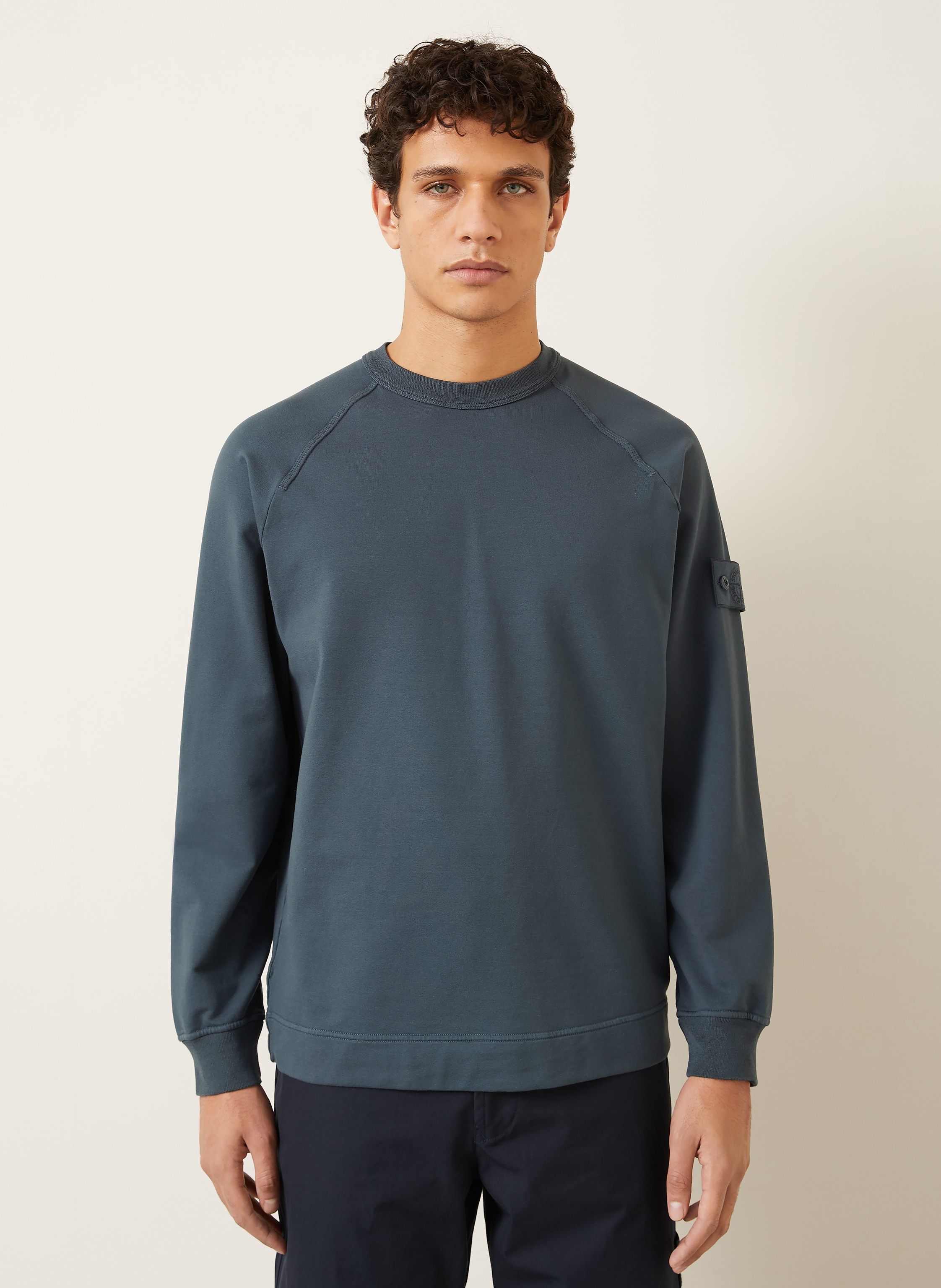 Thumbnail - Stone Island Sweatshirt Ghost blau