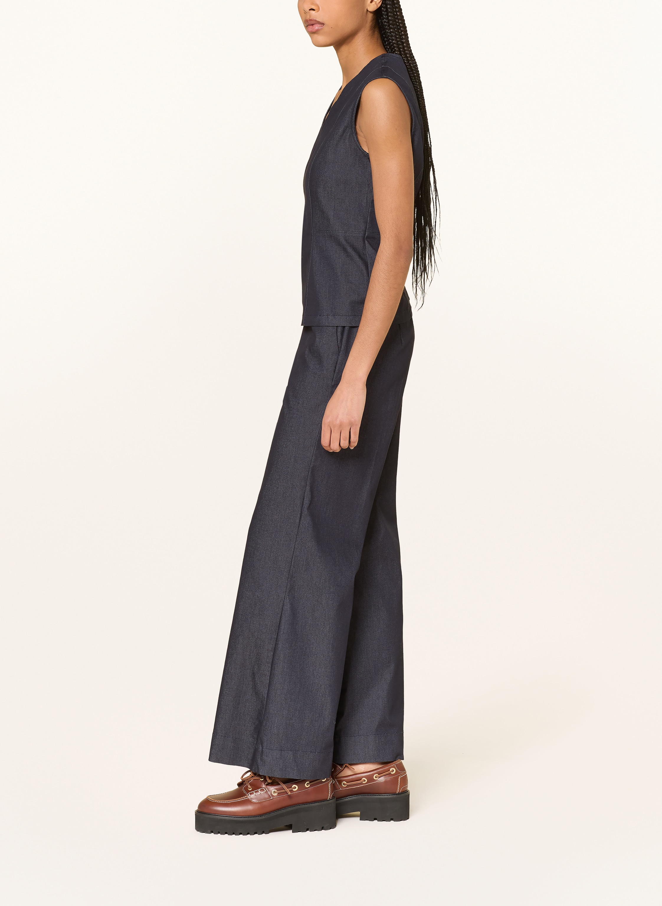 Thumbnail - Mrs & Hugs Marlenehose blau