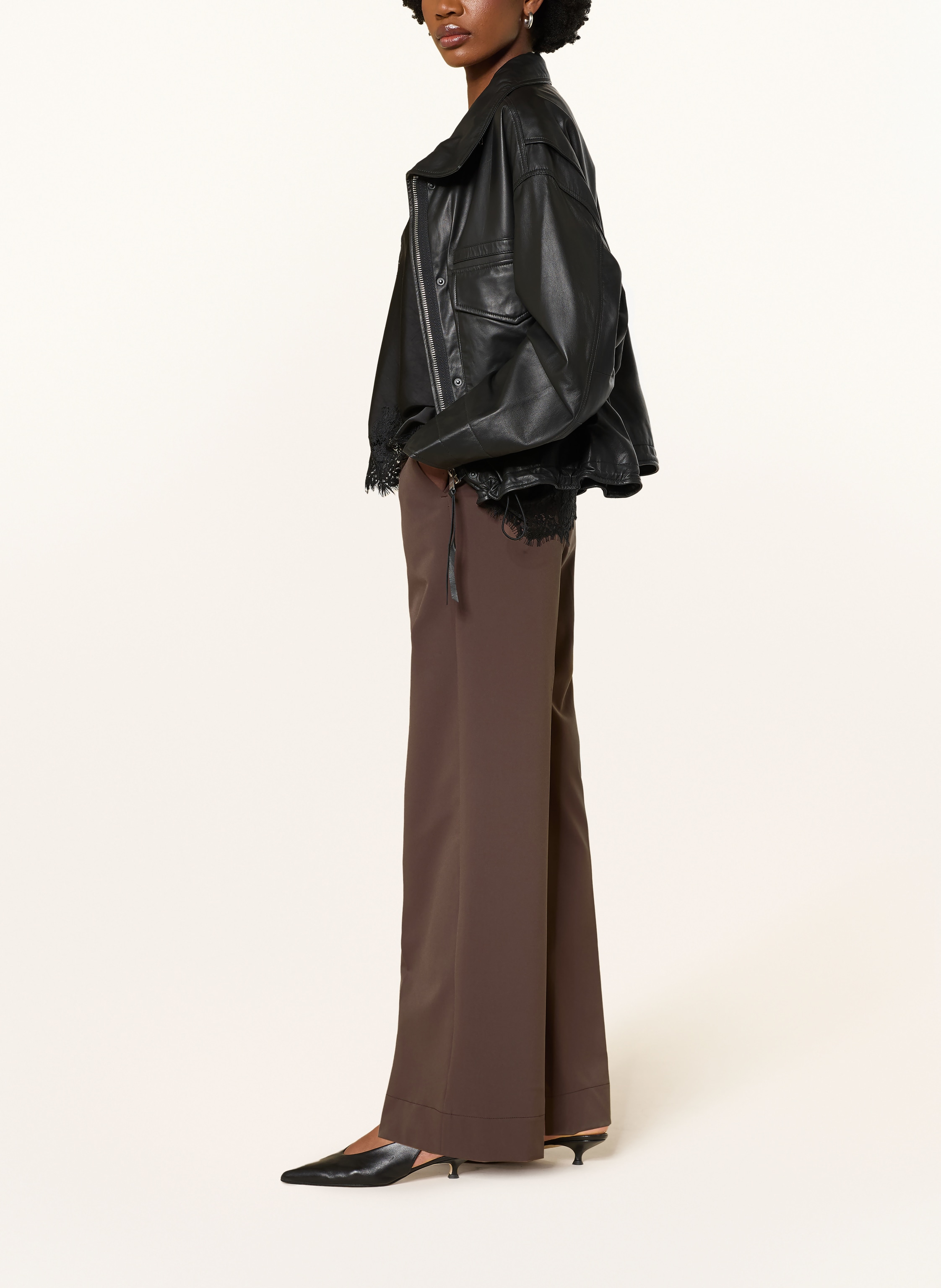 Thumbnail - Mrs & Hugs Marlenehose braun