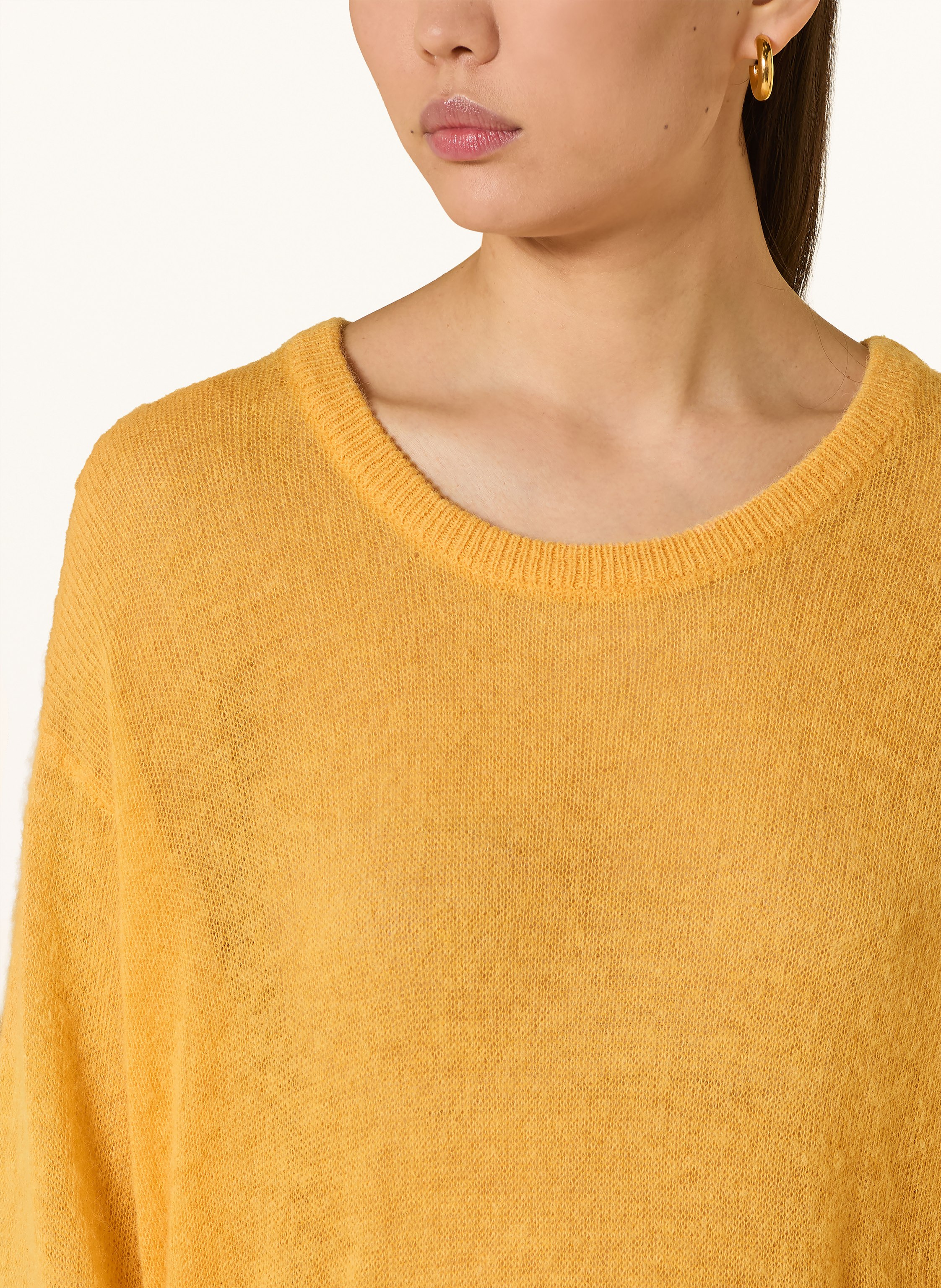 Thumbnail - 10days Pullover Mit Alpaka orange