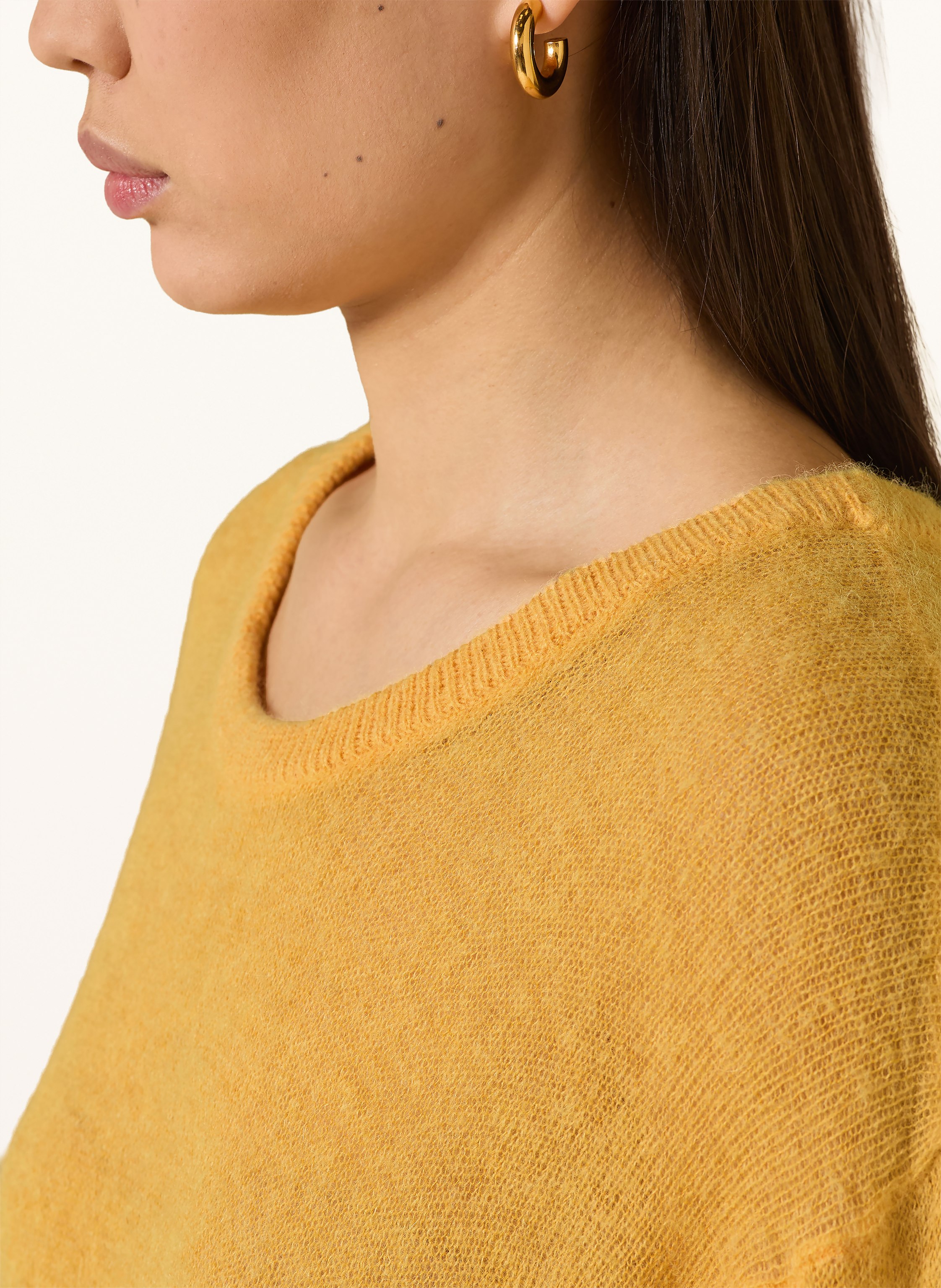 Thumbnail - 10days Pullover Mit Alpaka orange