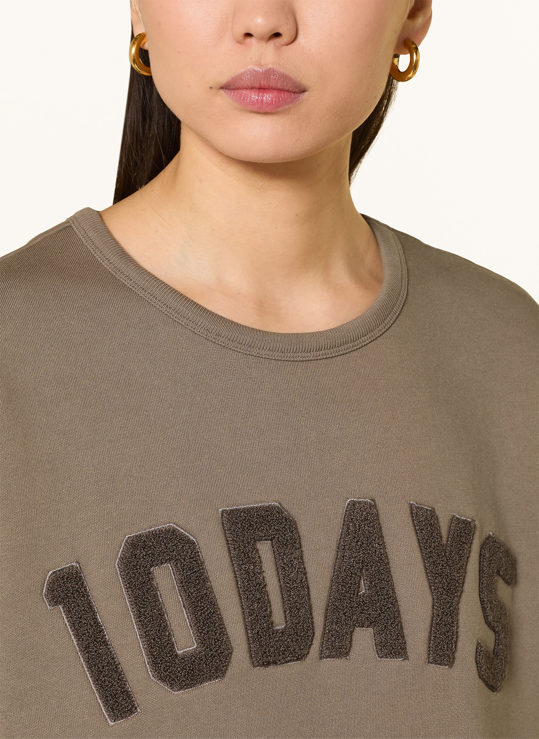 Thumbnail - 10days Sweatshirt beige