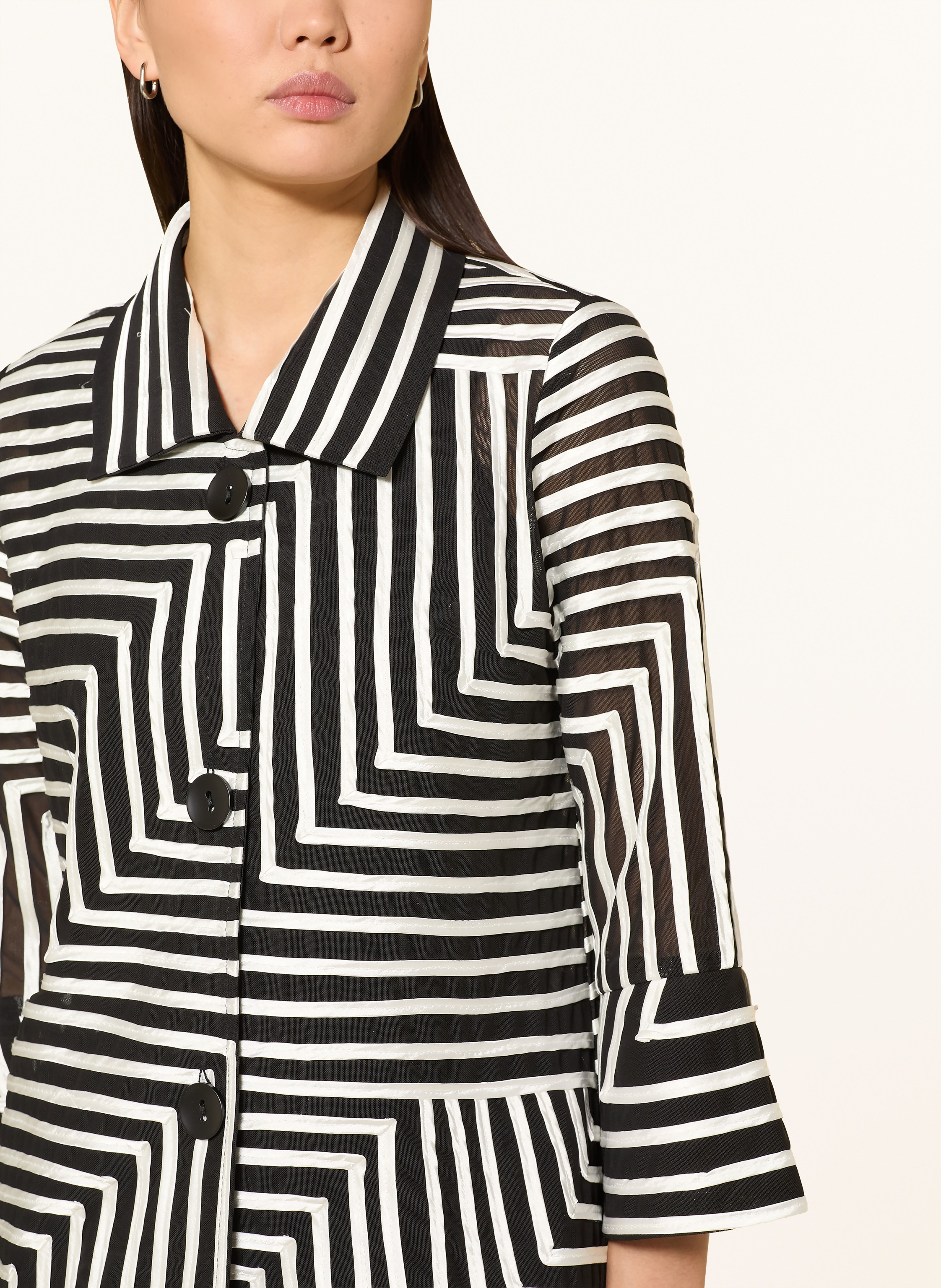 Thumbnail - Joseph Ribkoff Hemdbluse Mit 3/4-Arm schwarz