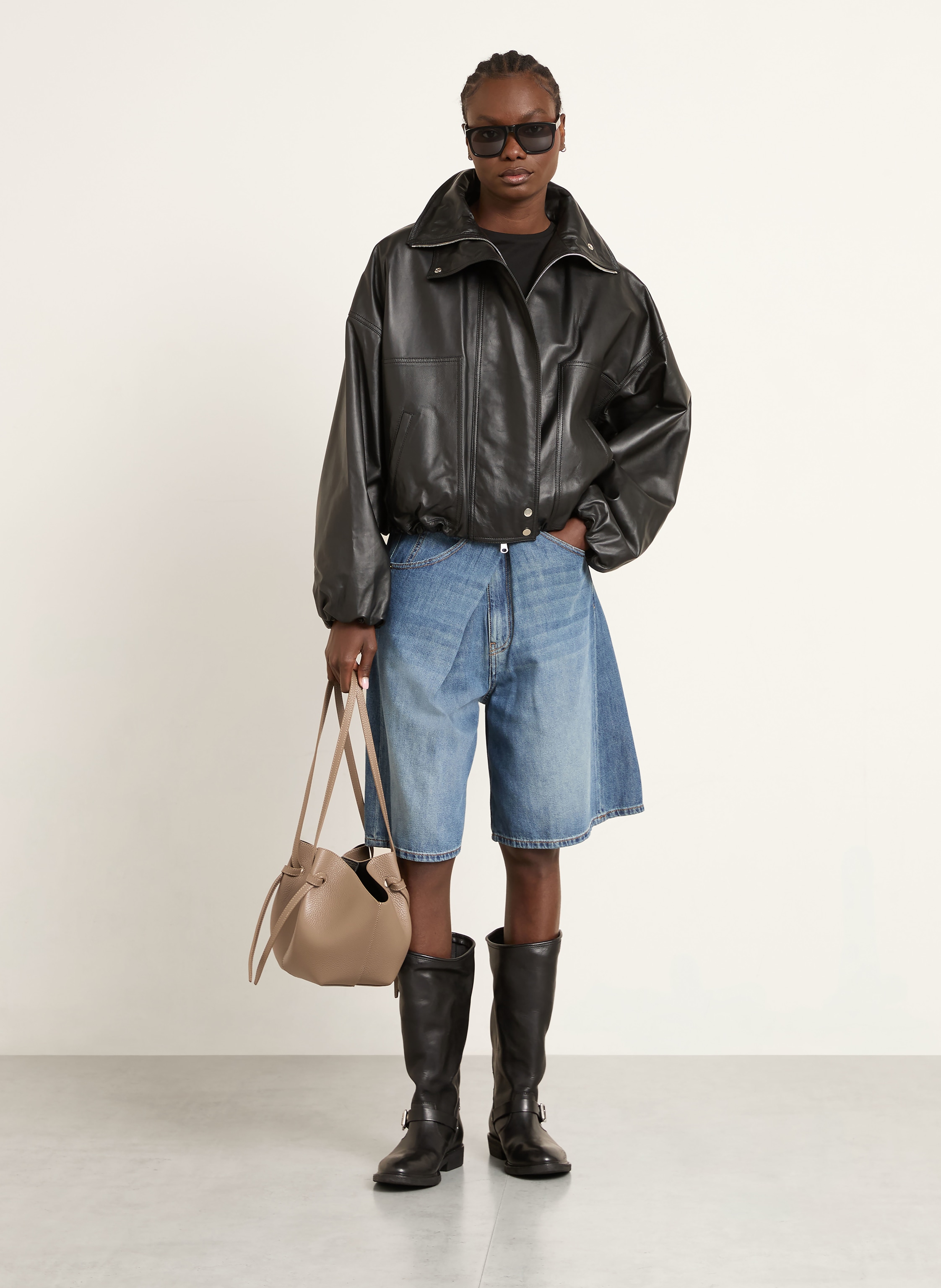 Thumbnail - Yuzefi Shopper Mochi beige