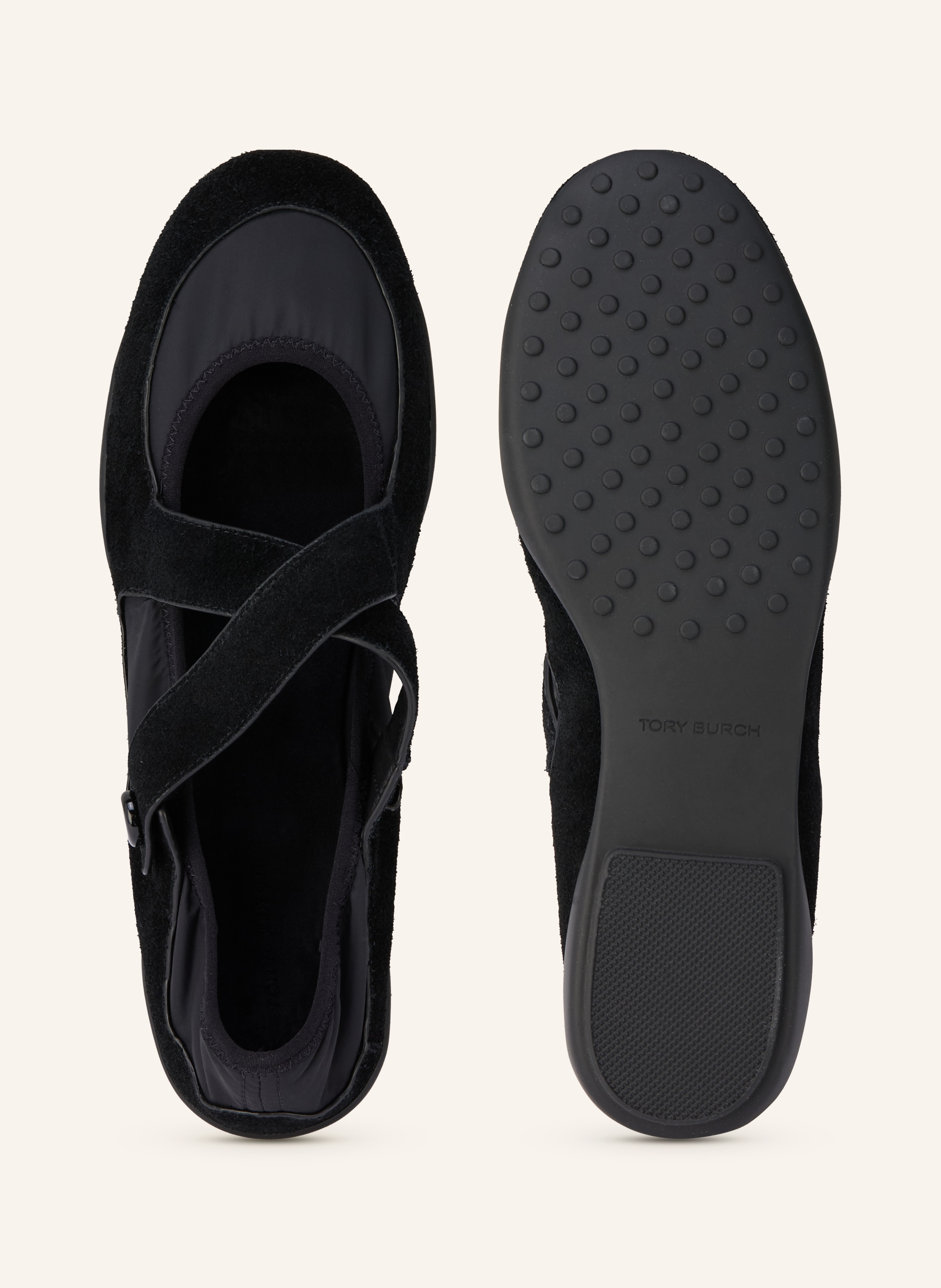 Thumbnail - Tory Burch Mary-Jane-Ballerinas Romy schwarz