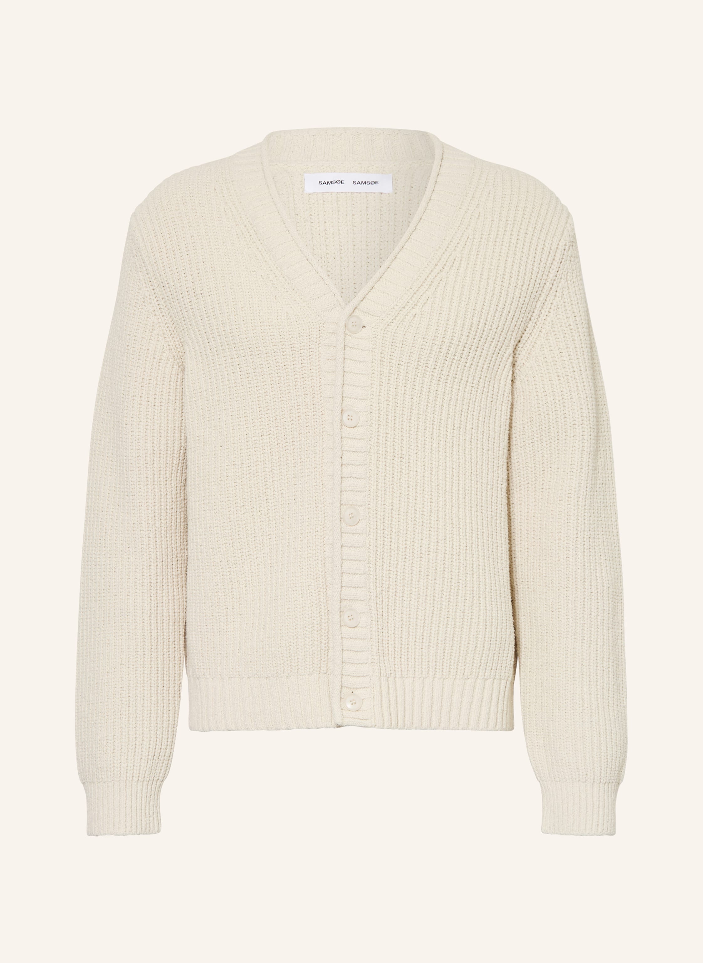 Samsøe  Samsøe Strickjacke Samarcon weiss