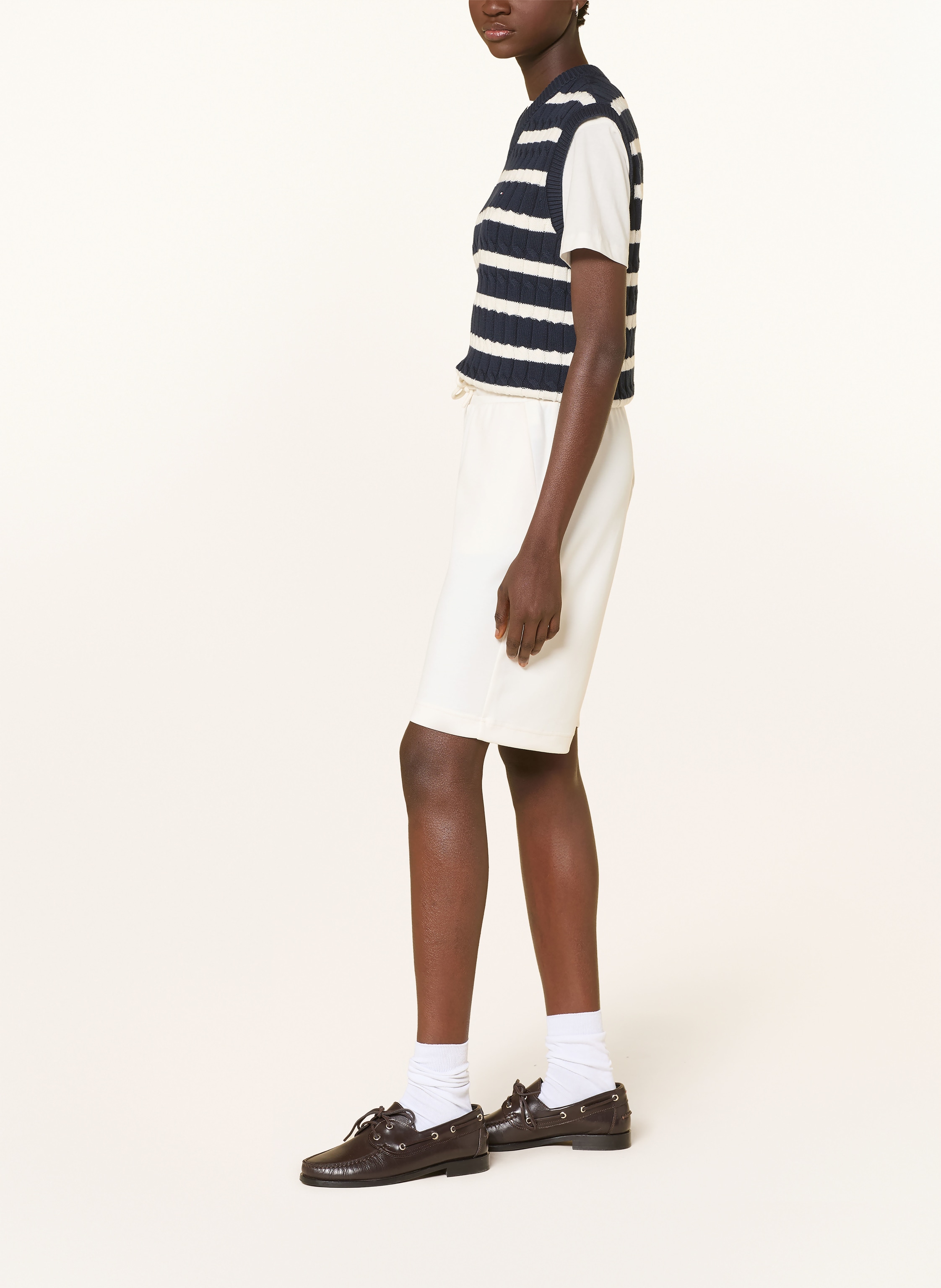 Thumbnail - Darling Harbour Jerseyshorts weiss