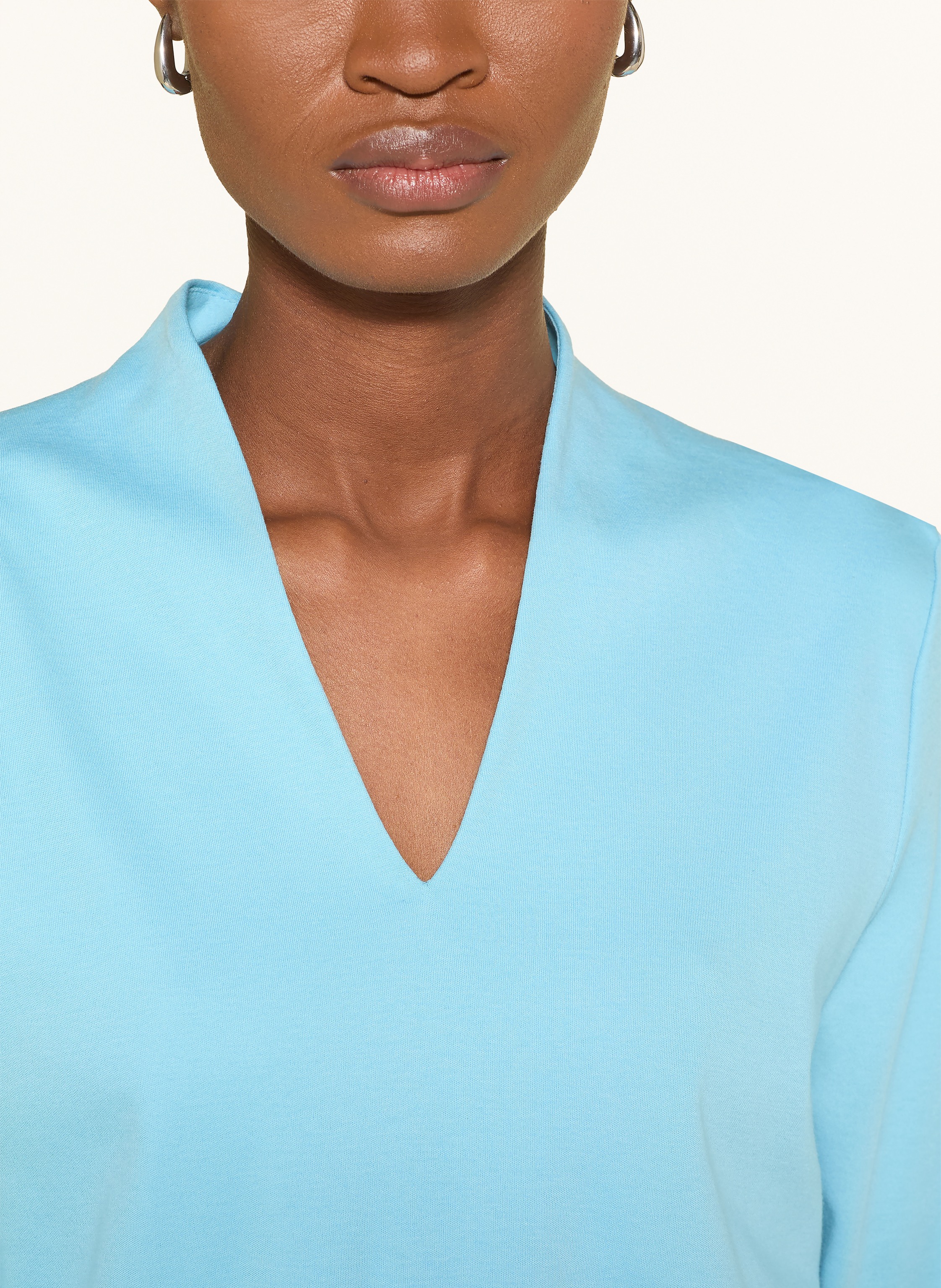 Thumbnail - Efixelle Shirt Mit 3/4-Arm blau