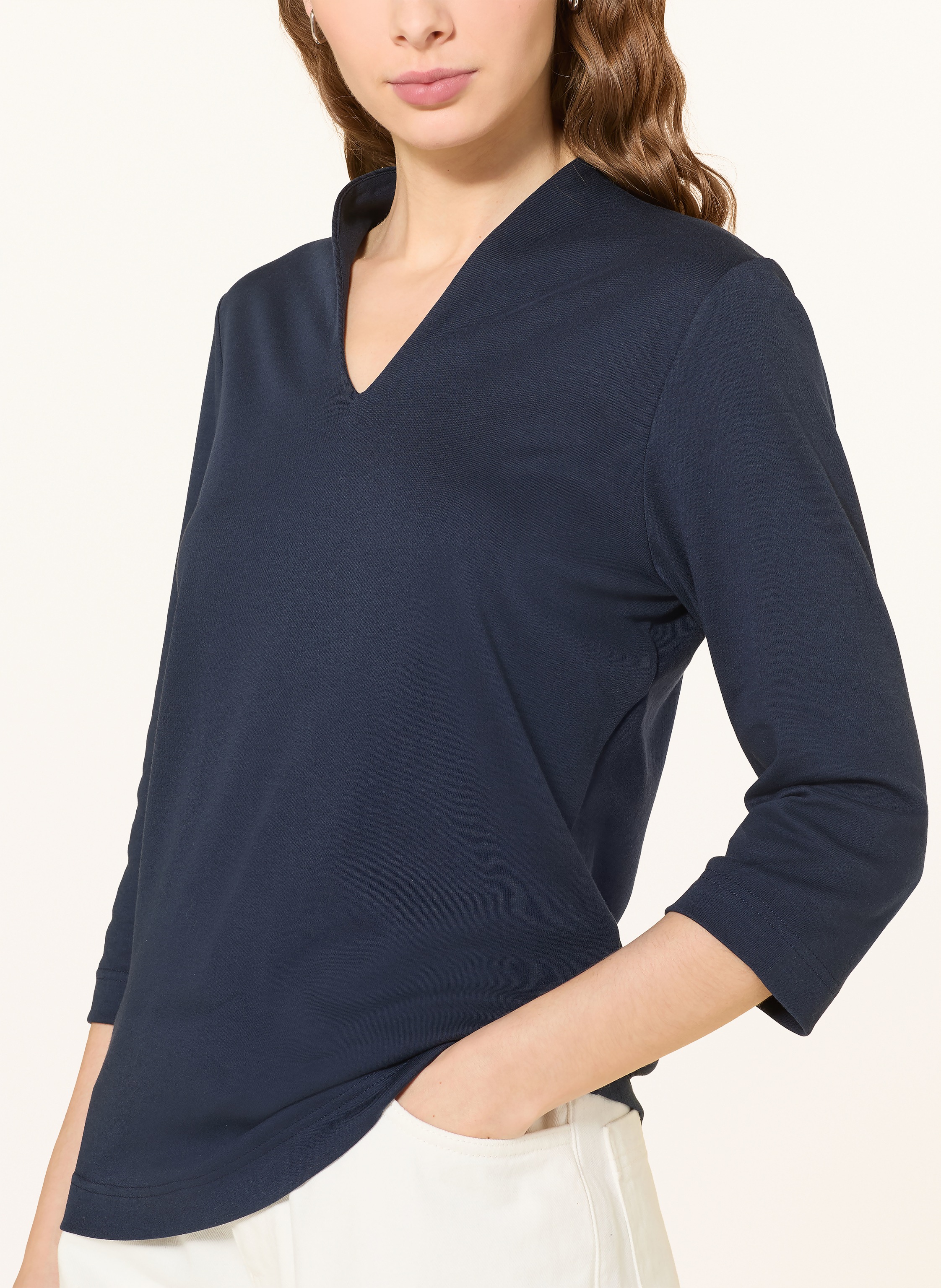 Thumbnail - Efixelle Shirt Mit 3/4-Arm blau