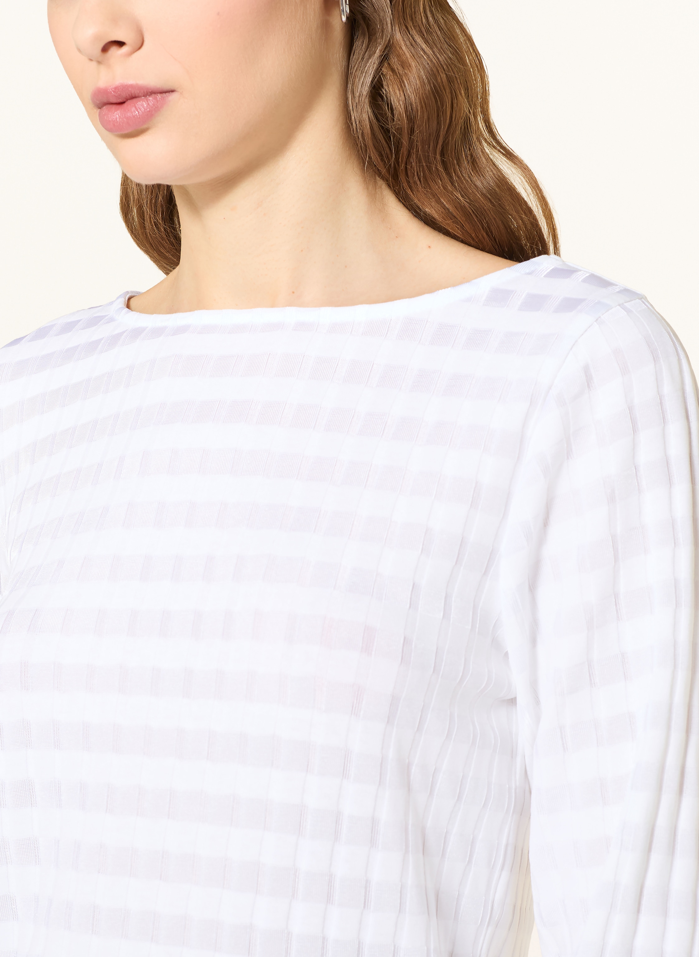 Thumbnail - Efixelle Blusenshirt Mit 3/4-Arm weiss