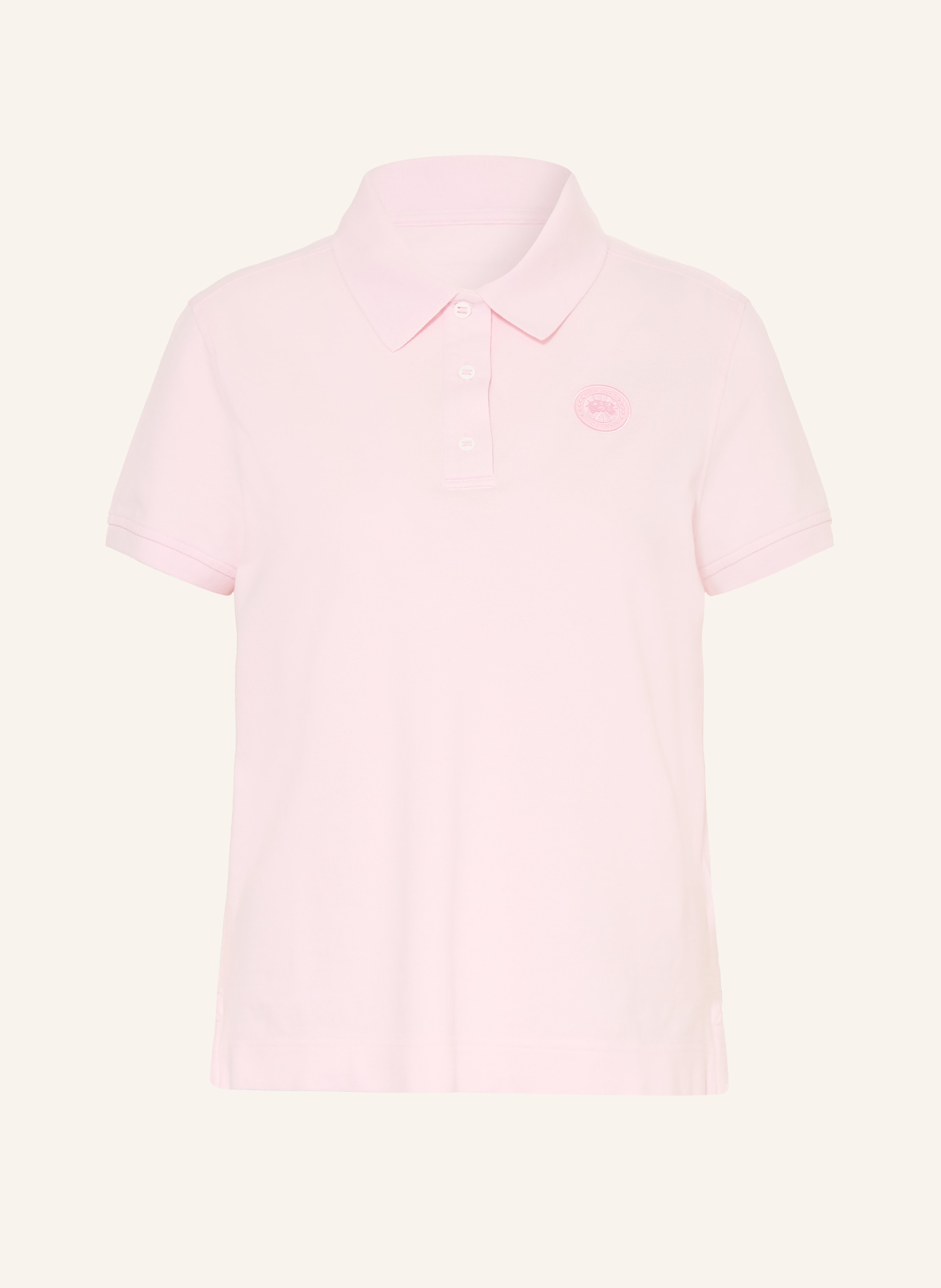 Canada Goose Piqué-Poloshirt Almira rosa