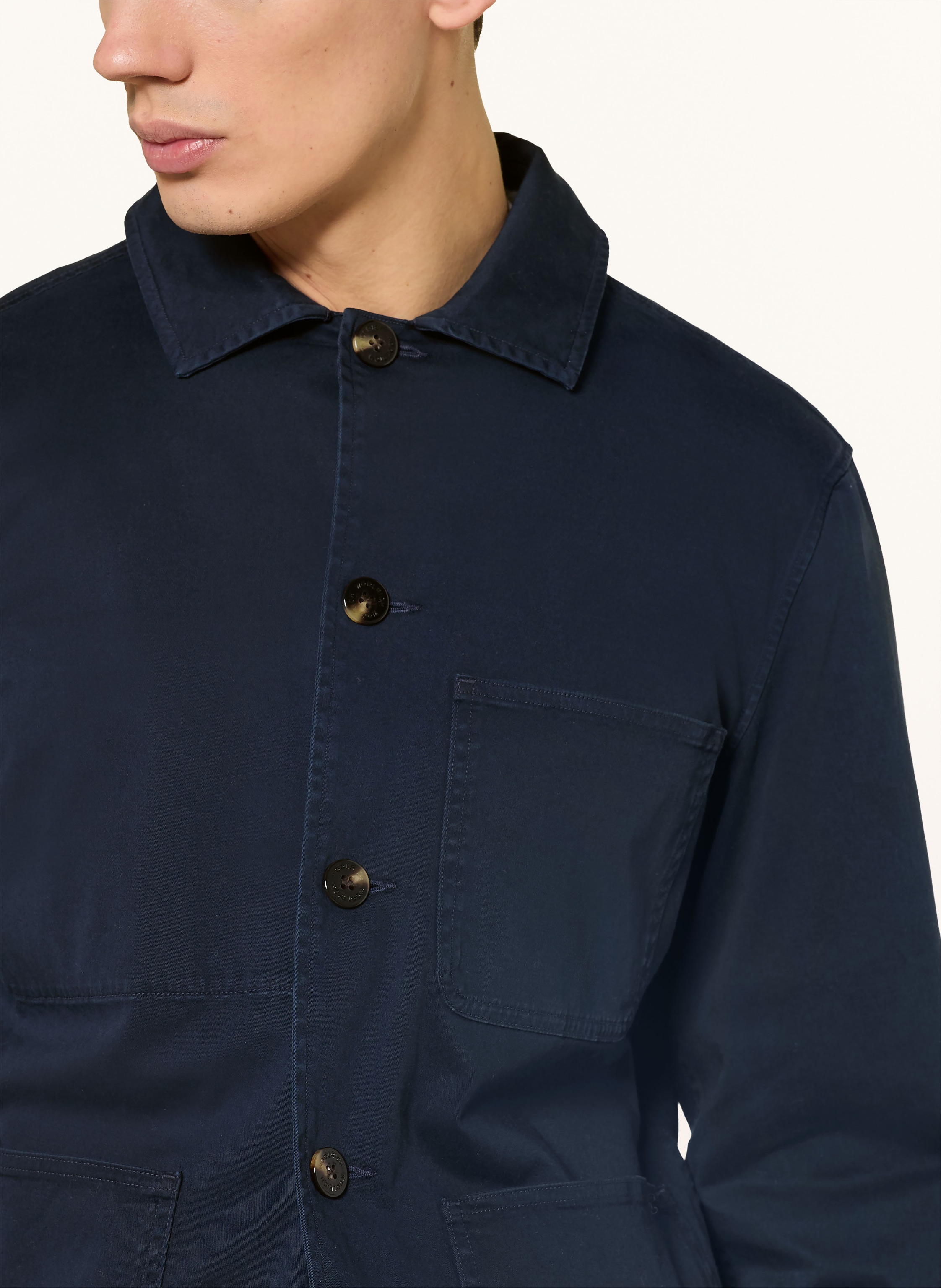 Thumbnail - Woolrich Overjacket blau