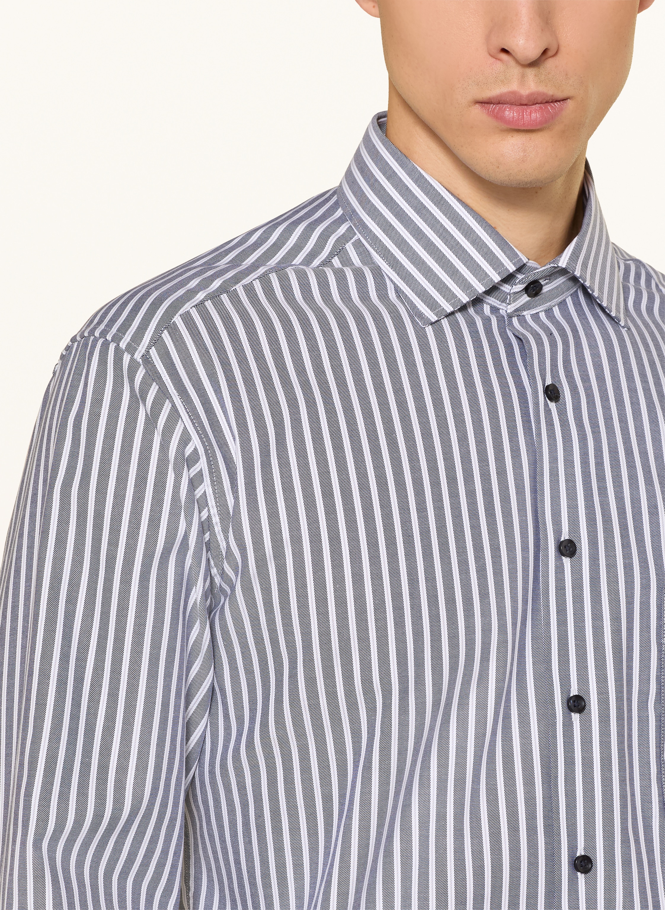 Thumbnail - Eterna Hemd Slim Fit blau