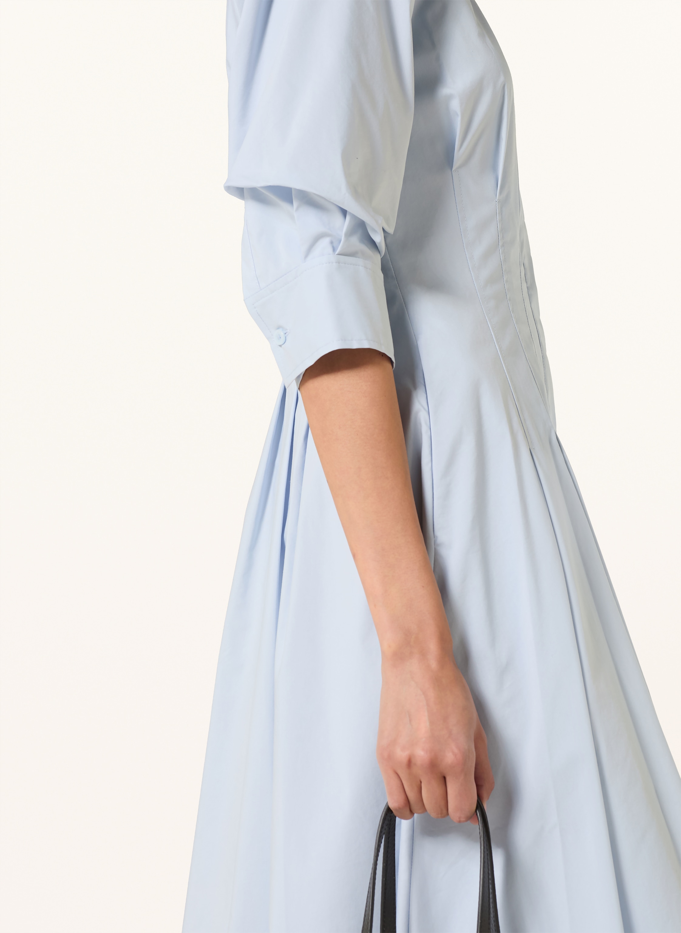 Thumbnail - Simkhai Hemdblusenkleid Jazz blau