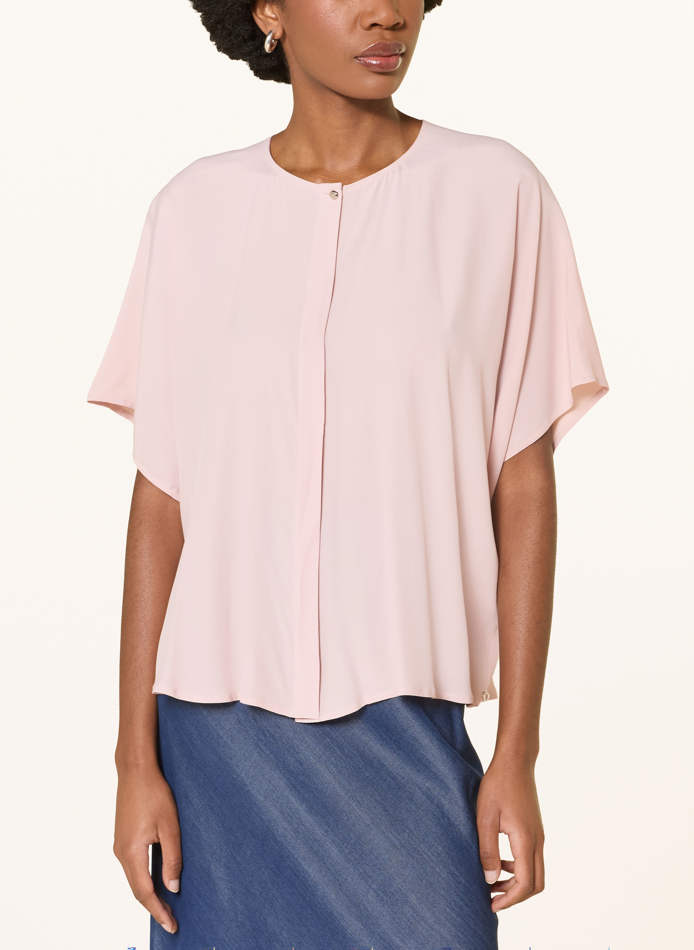 Thumbnail - Ottod'ame Bluse Mit Seide rosa