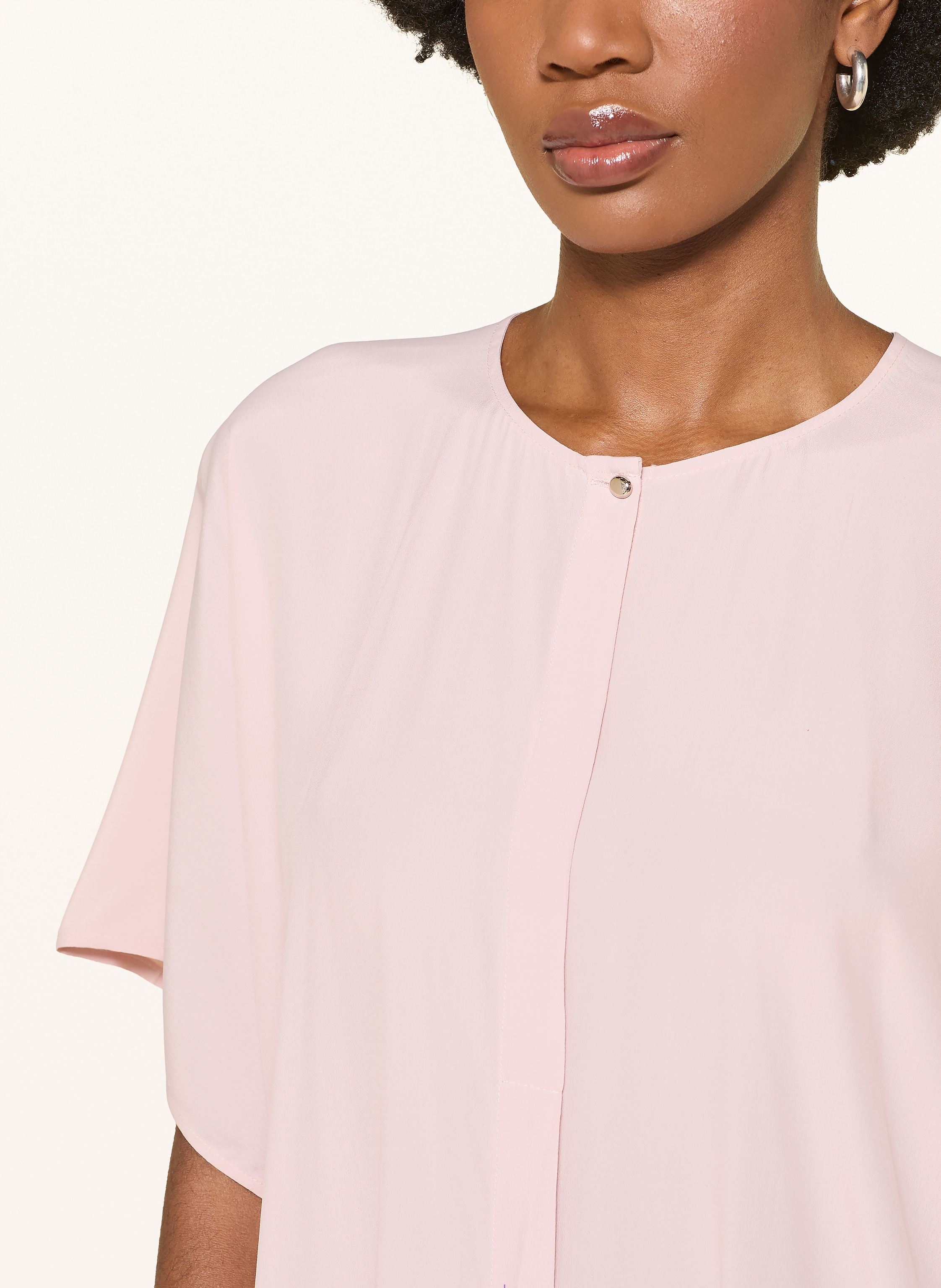 Thumbnail - Ottod'ame Bluse Mit Seide rosa