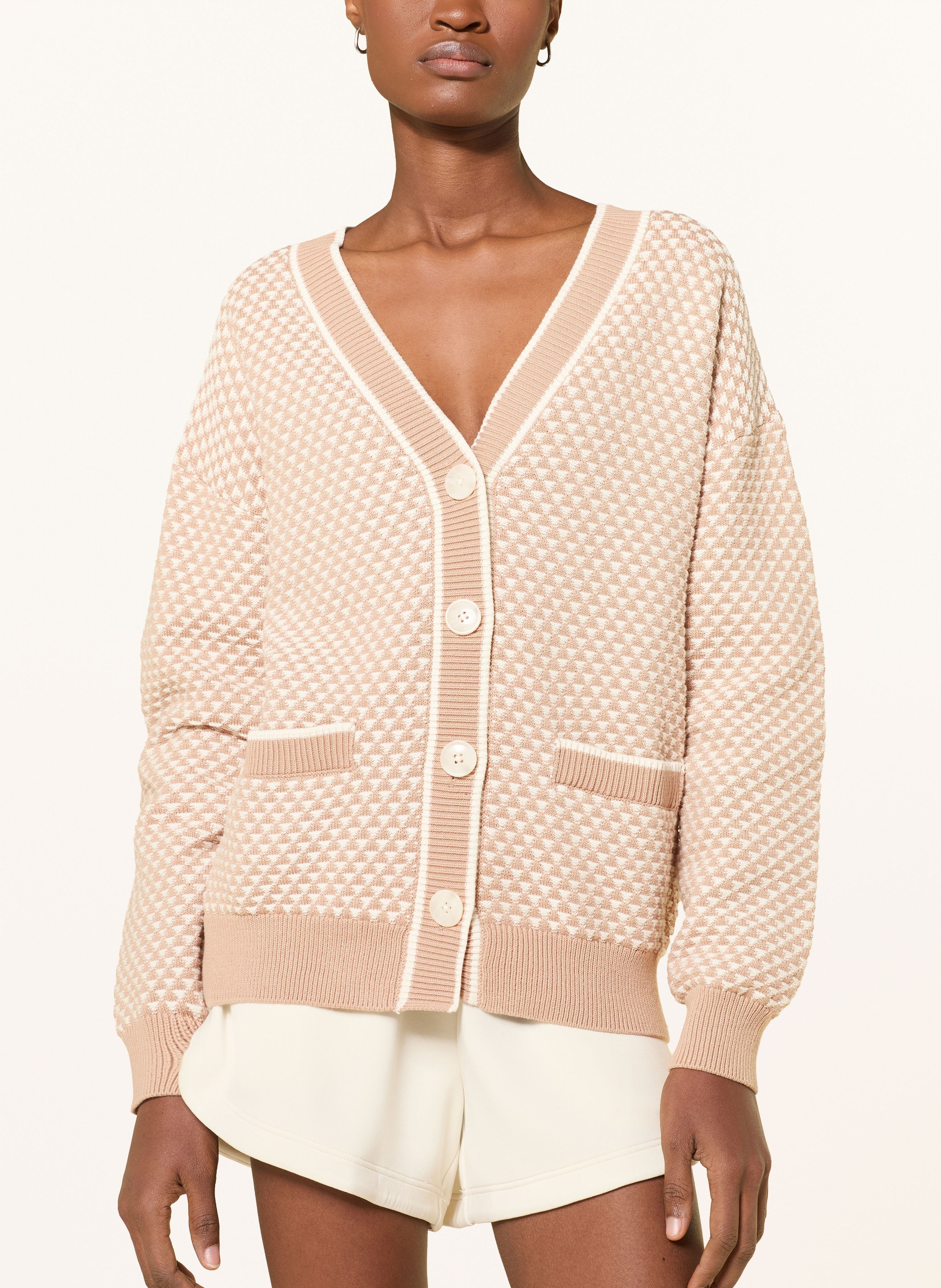 Thumbnail - Varley Strickjacke Tarran beige