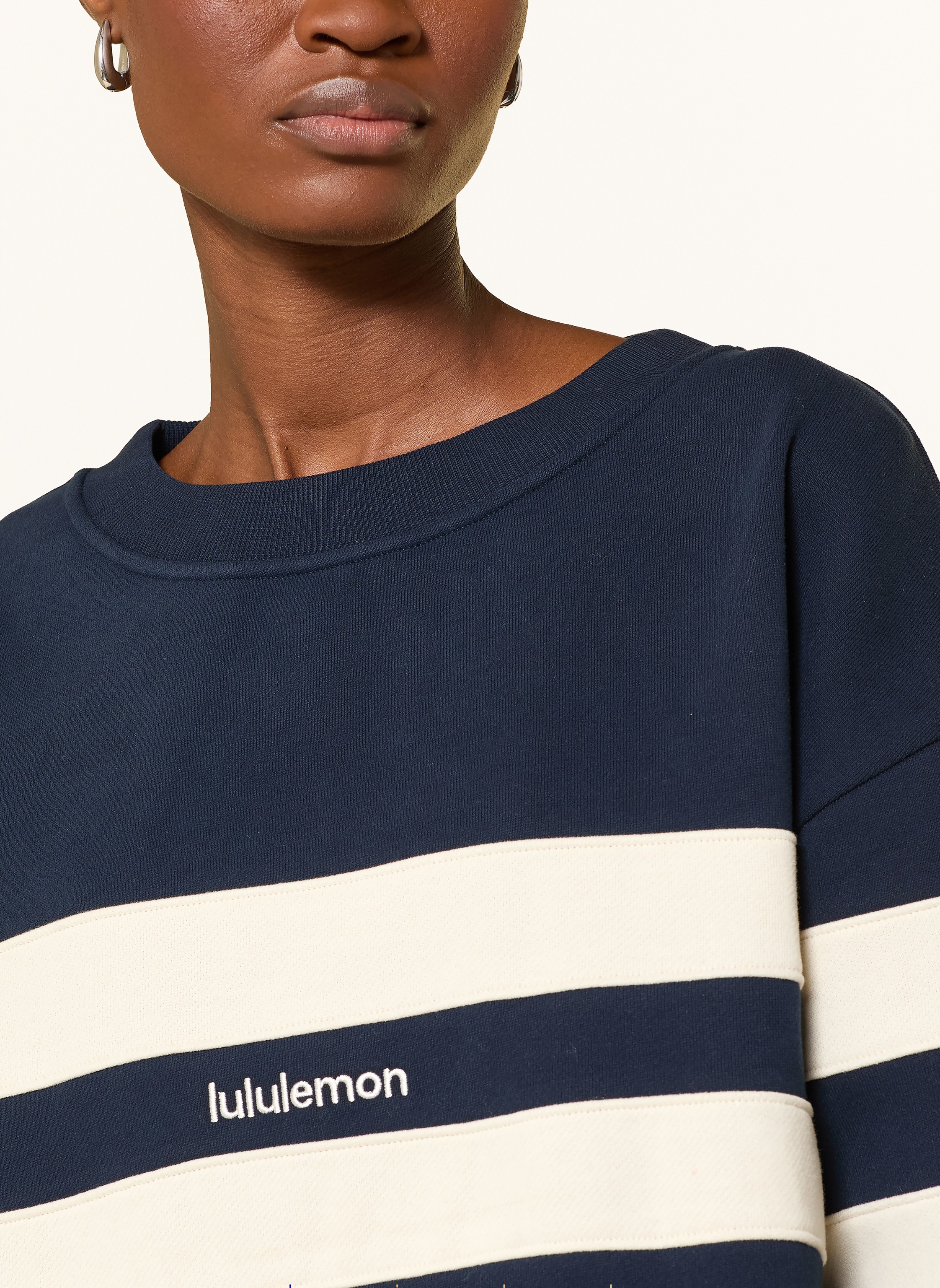 Thumbnail - Lululemon Oversized-Sweatshirt Steady State blau