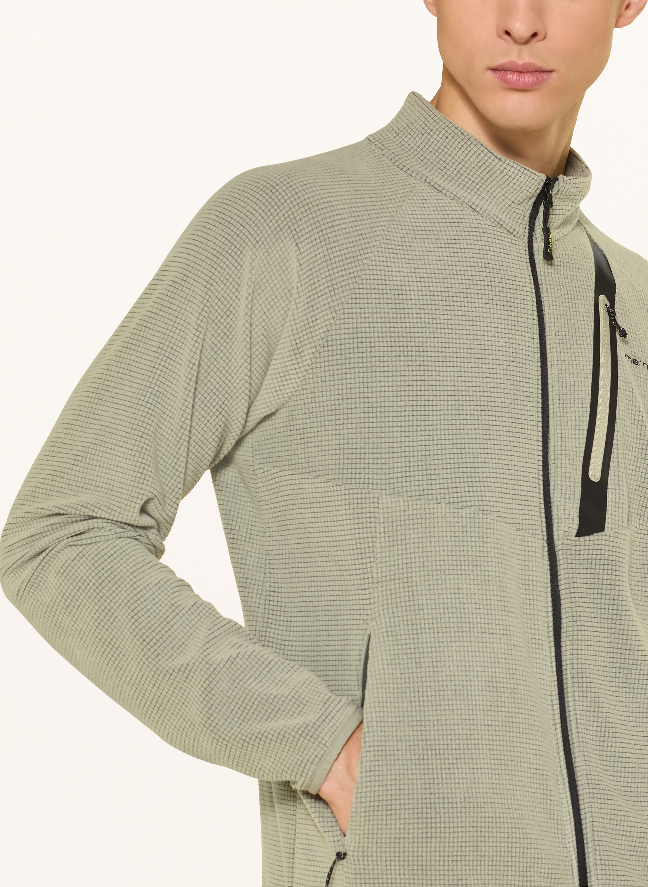 Thumbnail - Me°Ru' Fleecejacke Ohope grau