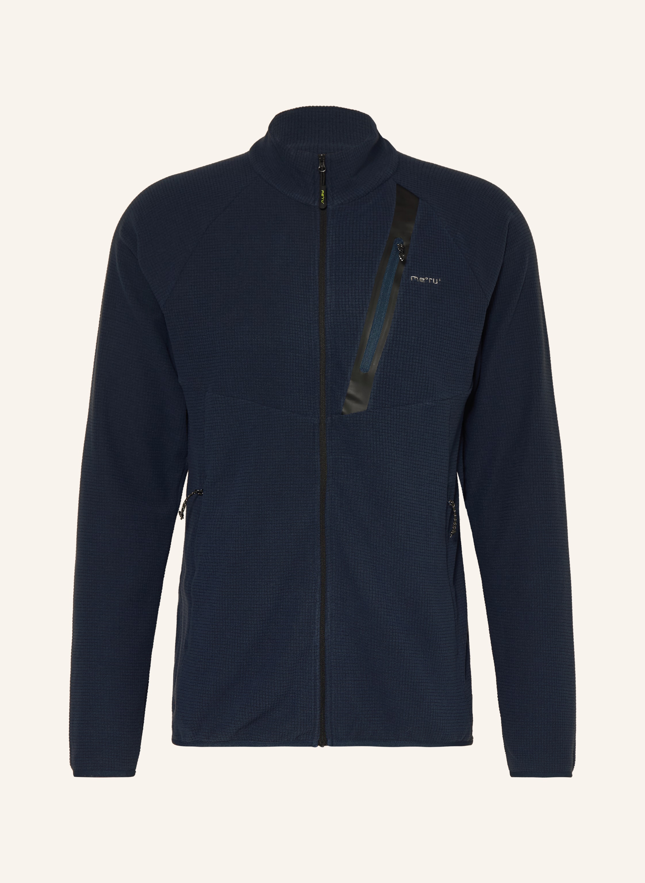 Me°Ru' Fleecejacke Ohope blau