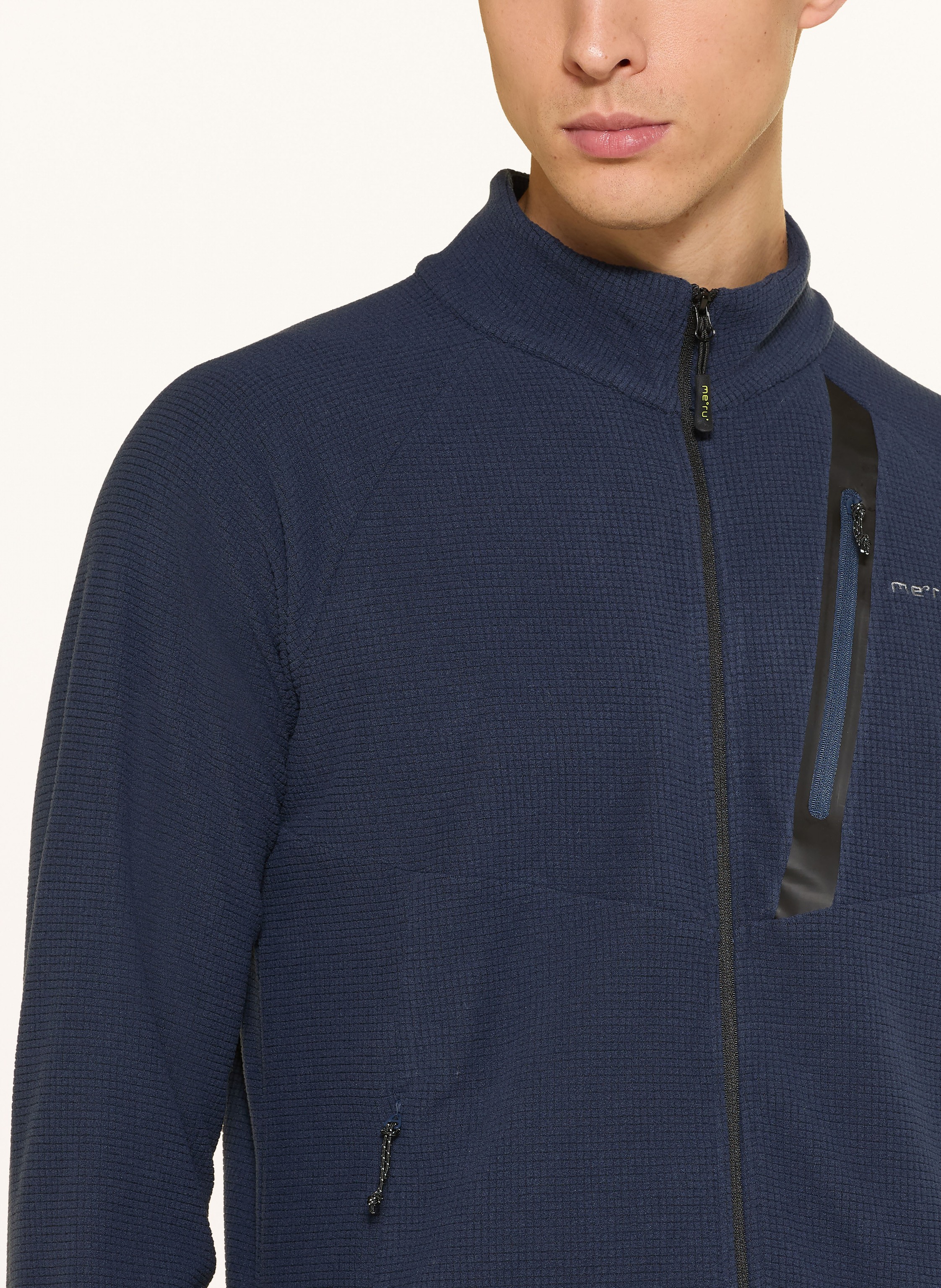 Thumbnail - Me°Ru' Fleecejacke Ohope blau