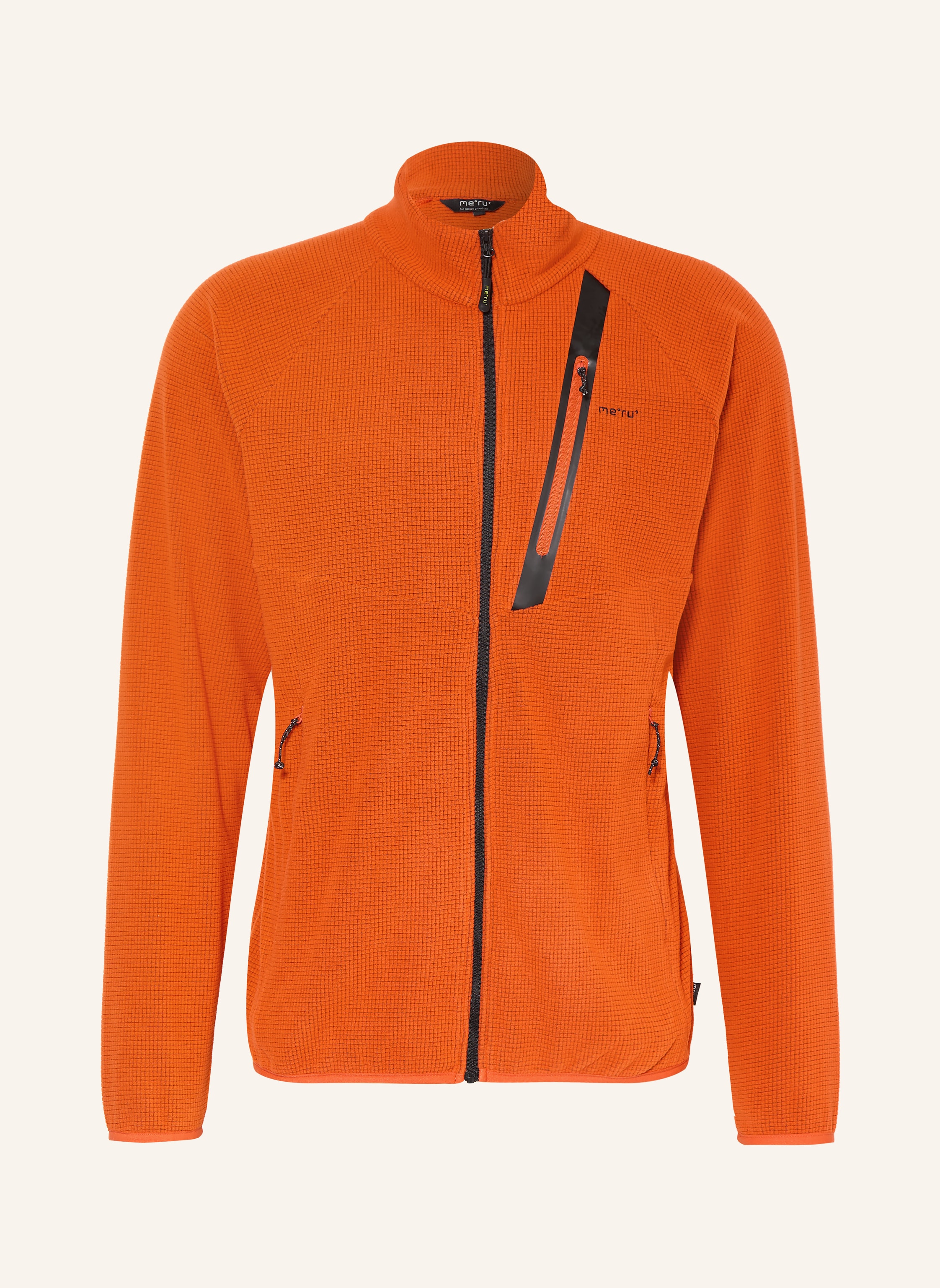 Me°Ru' Fleecejacke Ohope rot