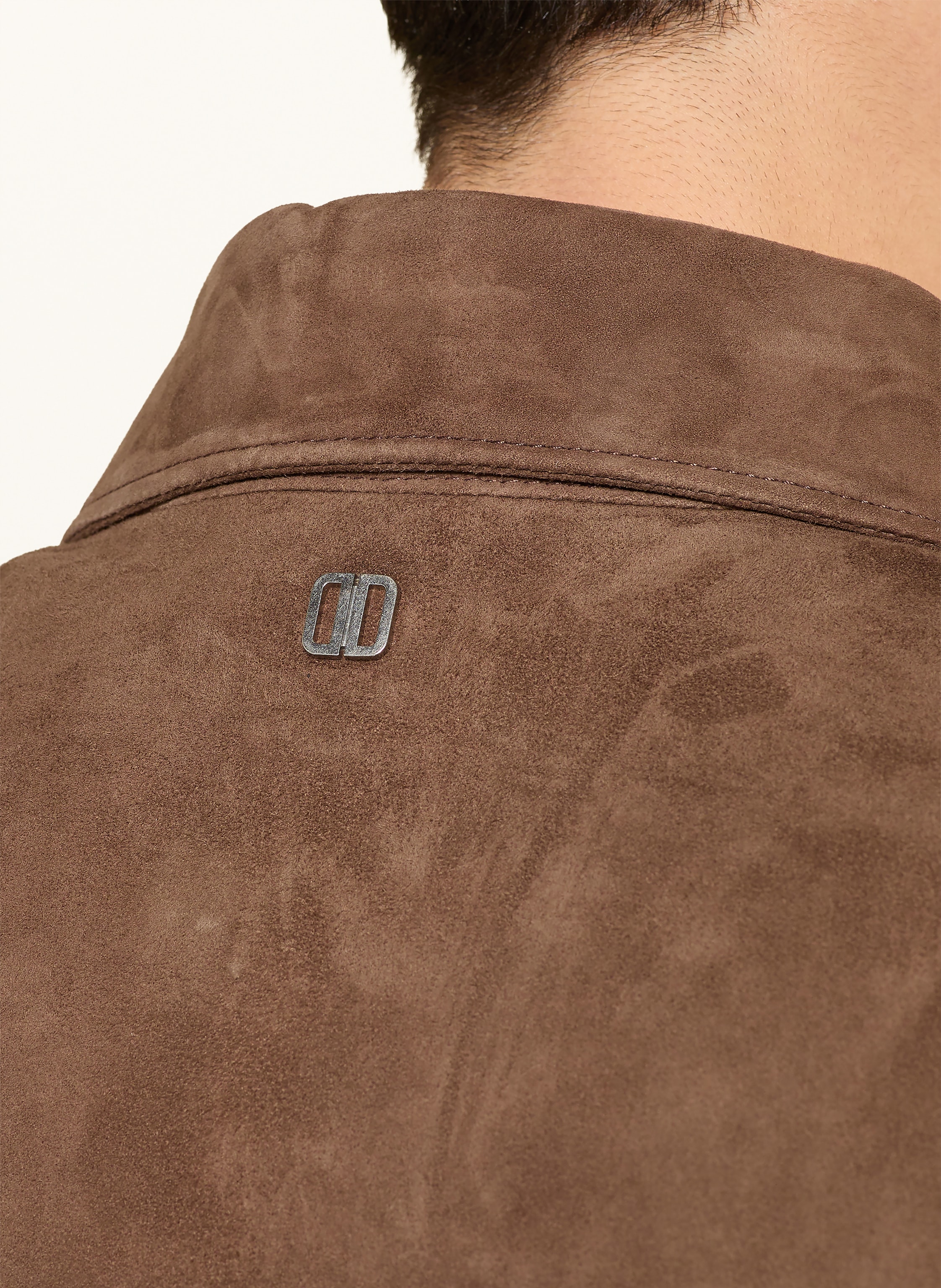 Thumbnail - Duno Leder-Overjacket Corex braun